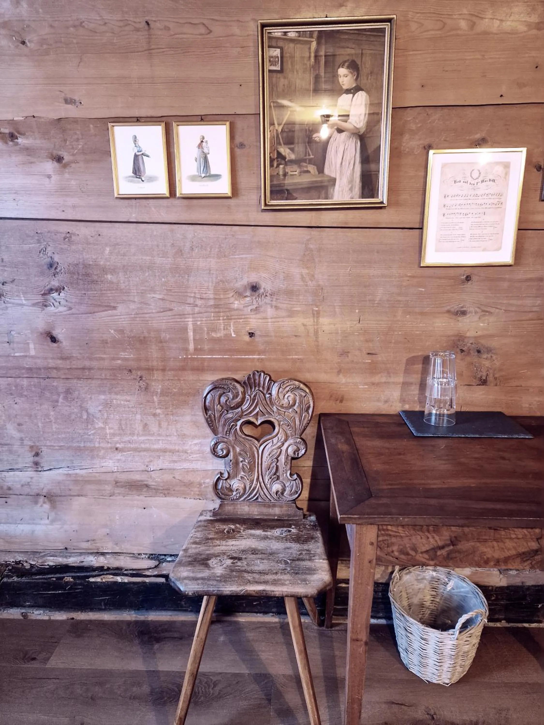 Seating area in Drei Könige