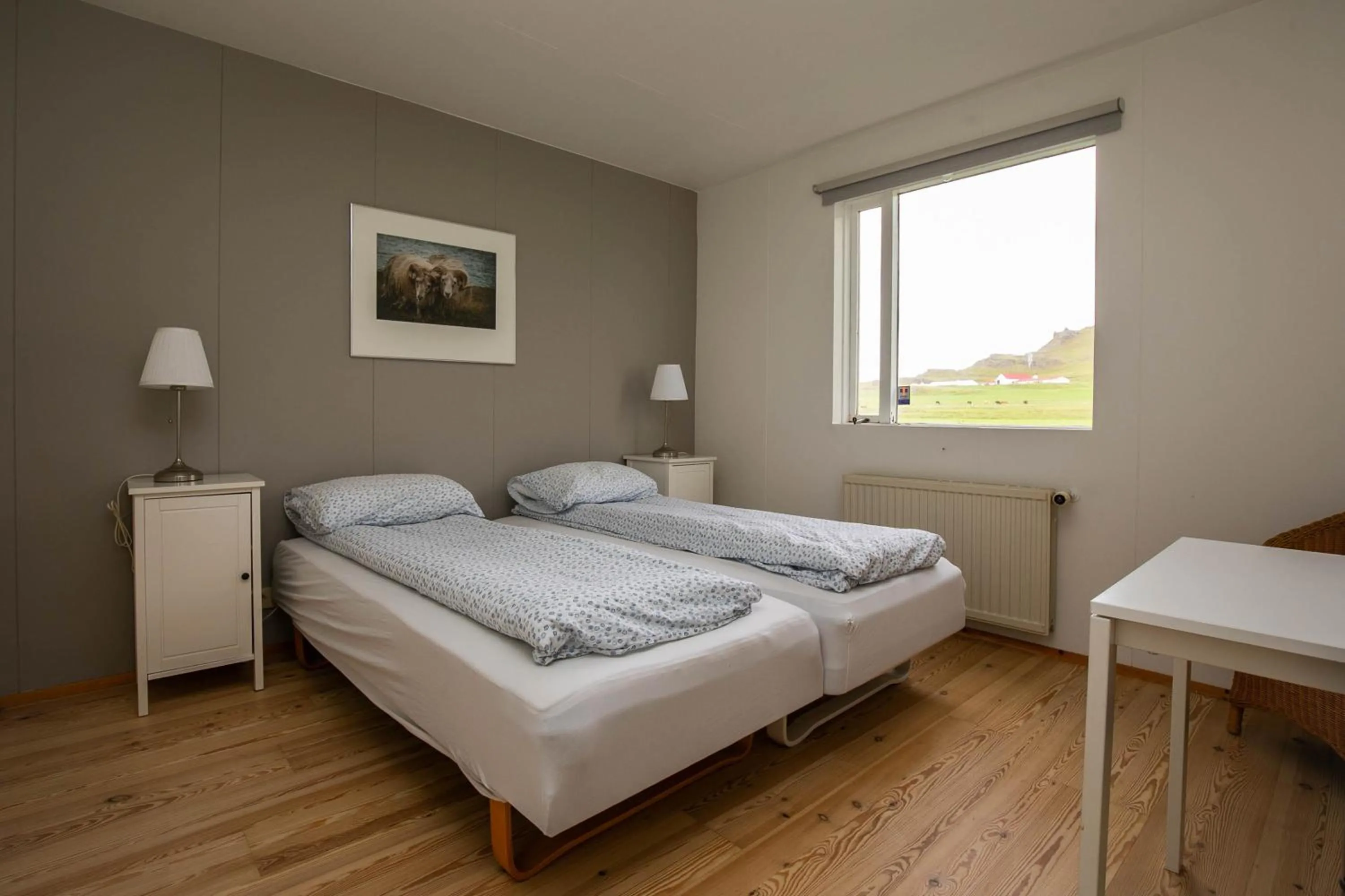 Bed in Móar guesthouse