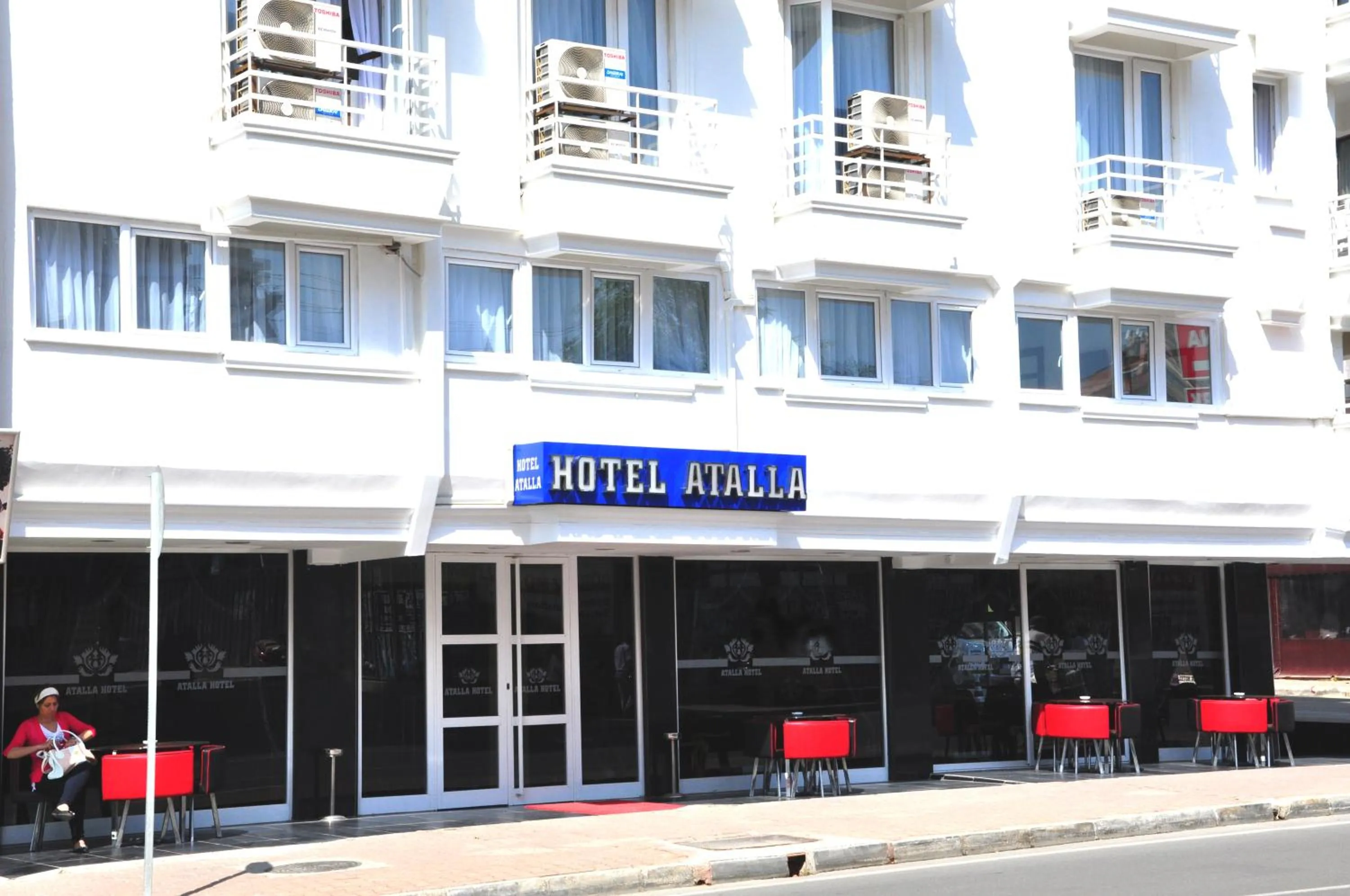 Facade/entrance in Atalla Hotel