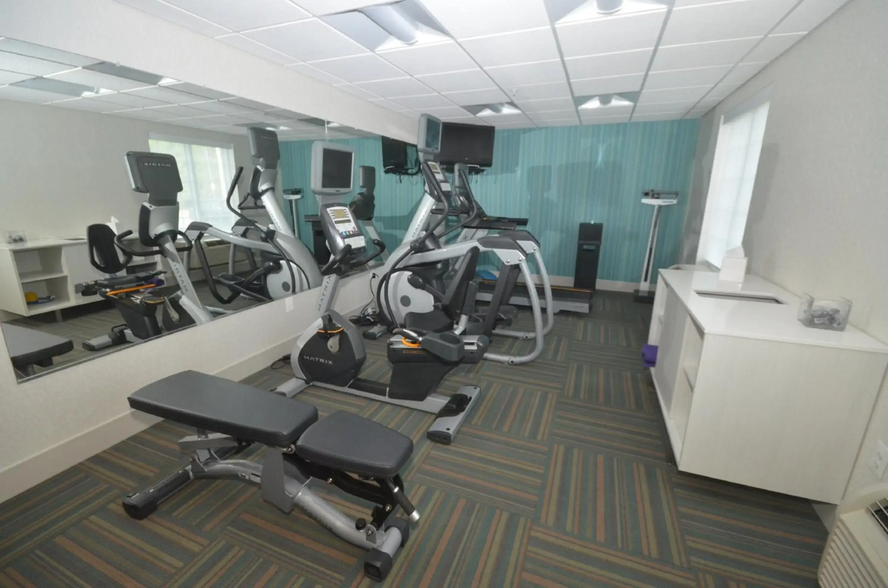 Fitness centre/facilities in Holiday Inn Express Hotel & Suites Warrenton by IHG Fitness centre/facilities in Holiday Inn Express Hotel & Suites Warrenton by IHG