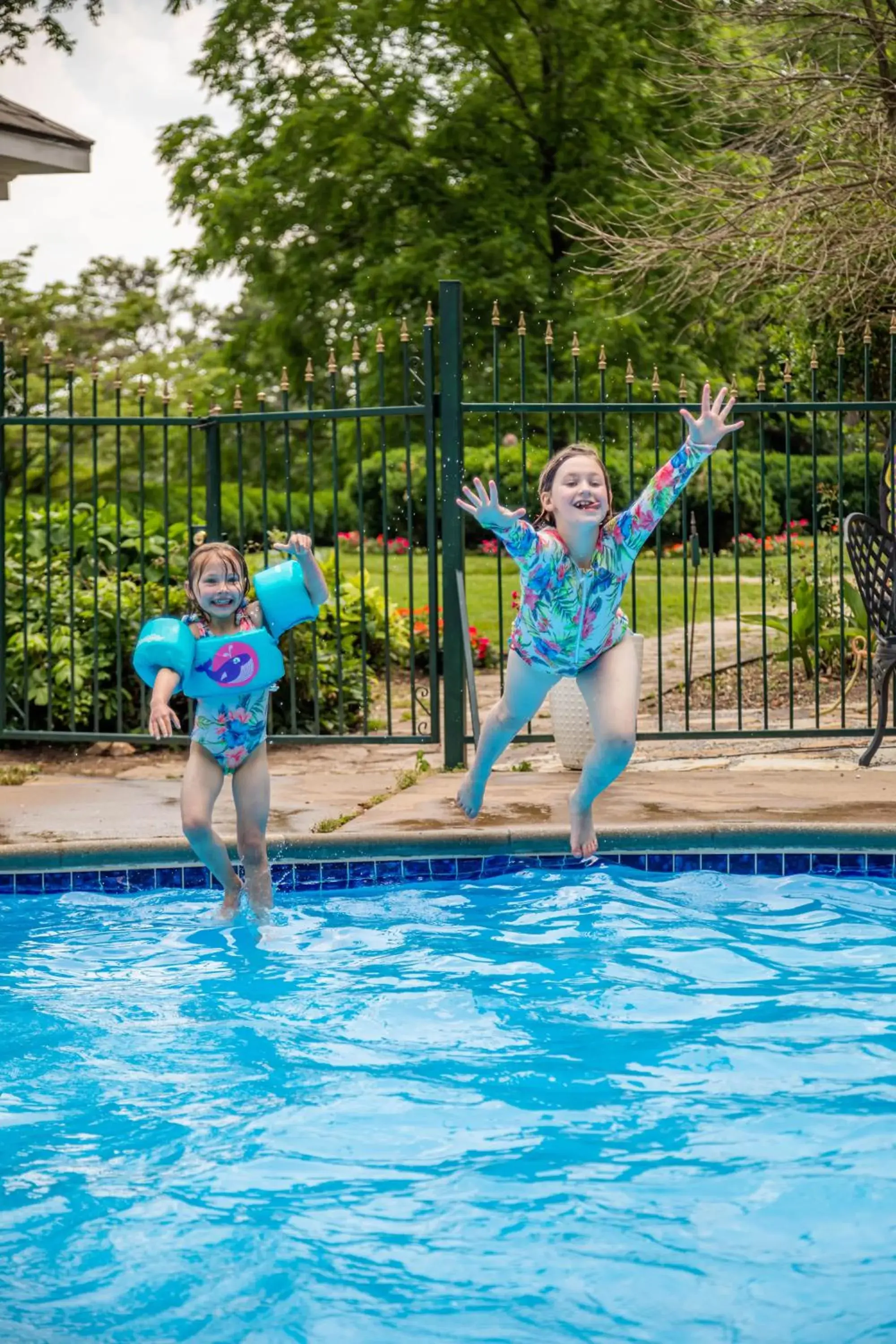Swimming pool in 1886 Crescent Hotel and Spa Swimming pool in 1886 Crescent Hotel and Spa