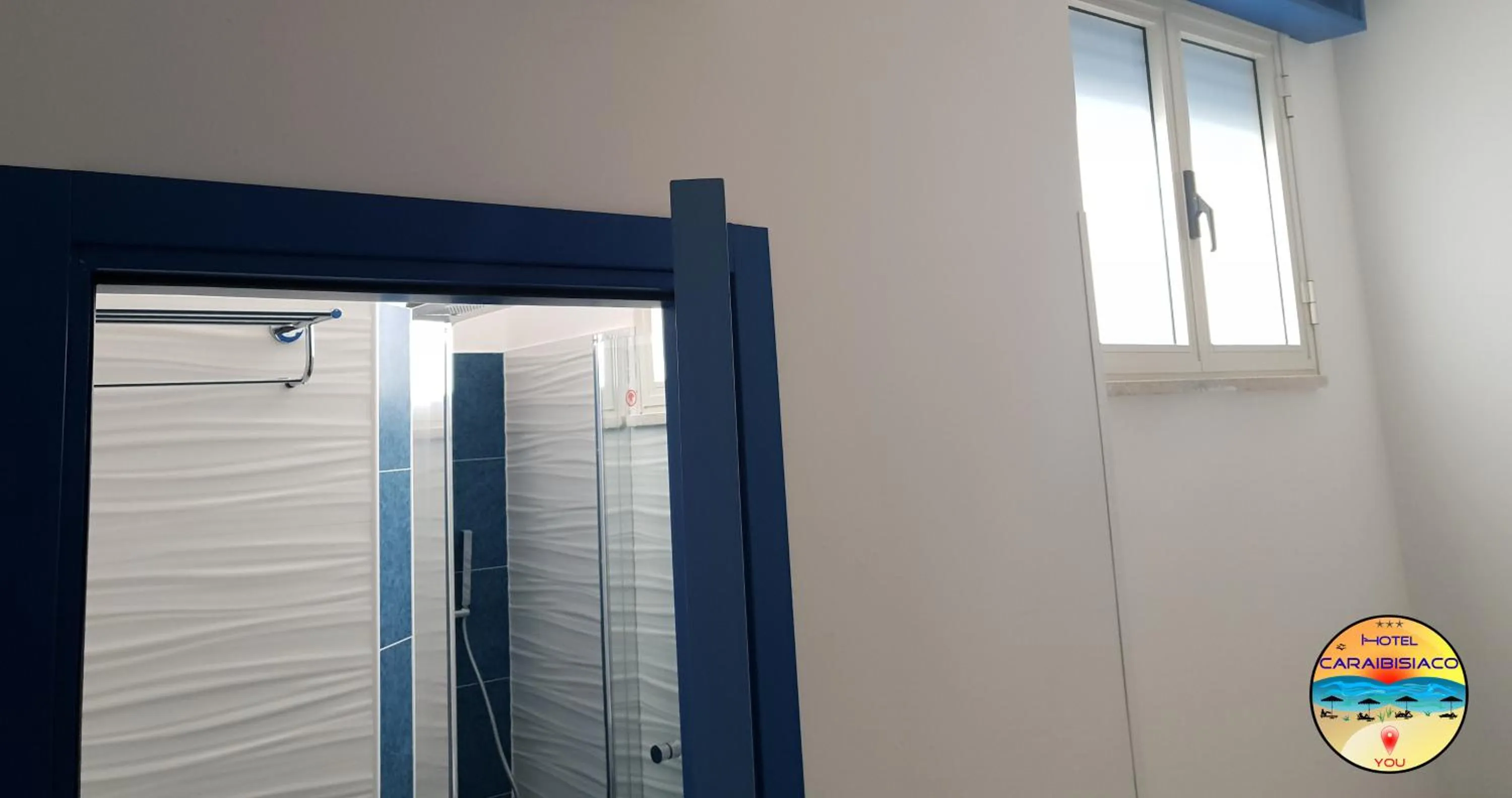 Inner courtyard view in Hotel Caraibisiaco sul mare