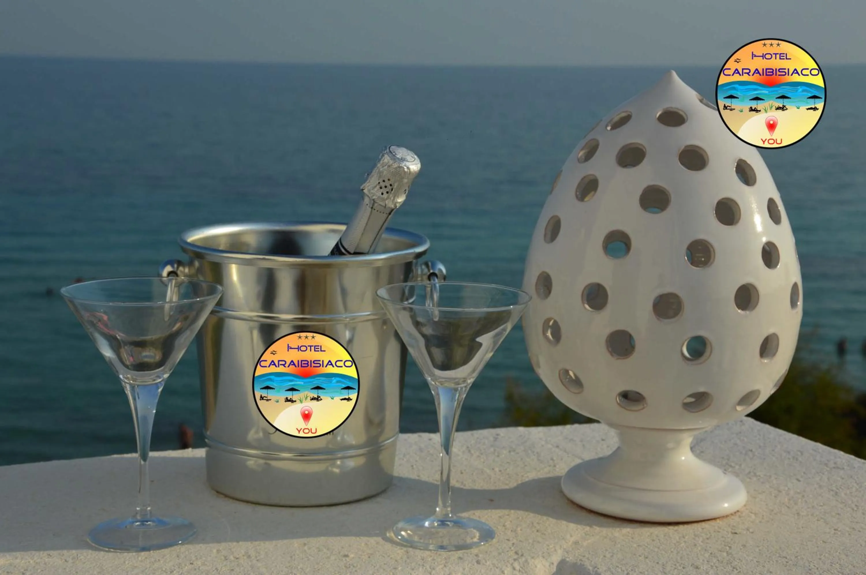 Sea view in Hotel Caraibisiaco sul mare