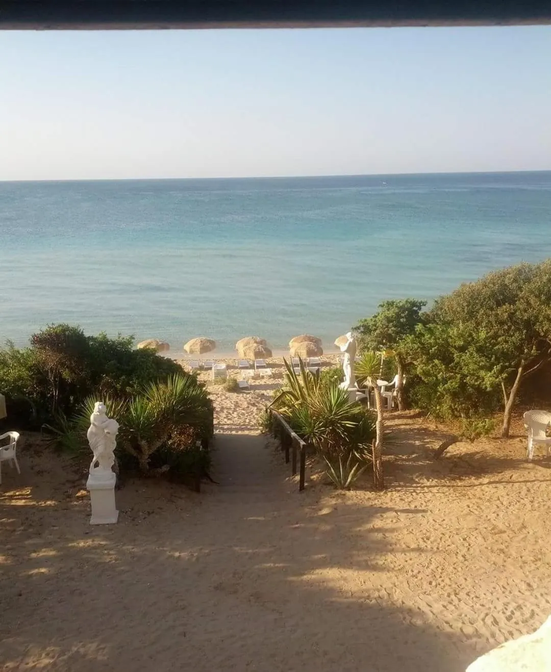 Balcony/Terrace in Hotel Caraibisiaco sul mare
