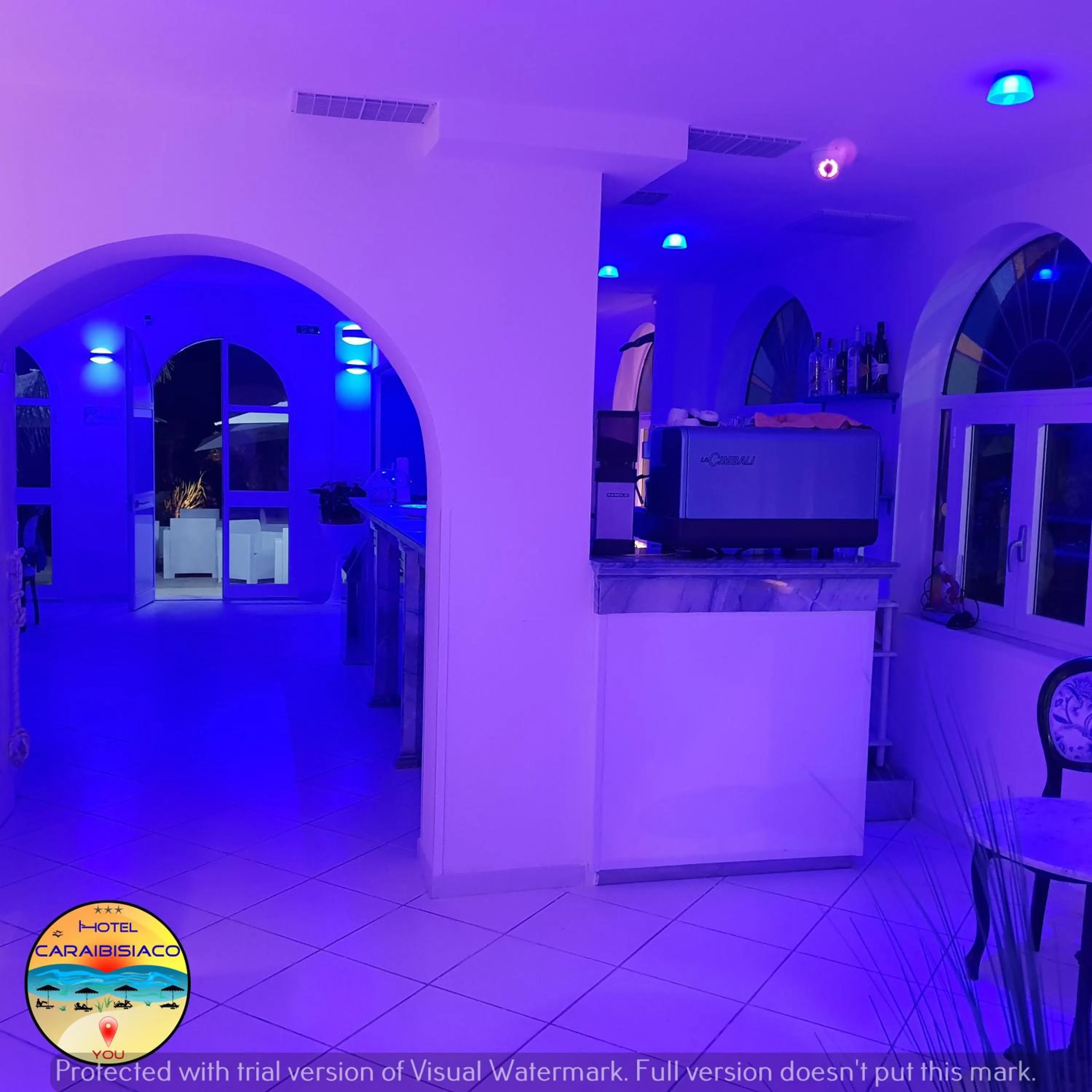 Restaurant/places to eat in Hotel Caraibisiaco sul mare