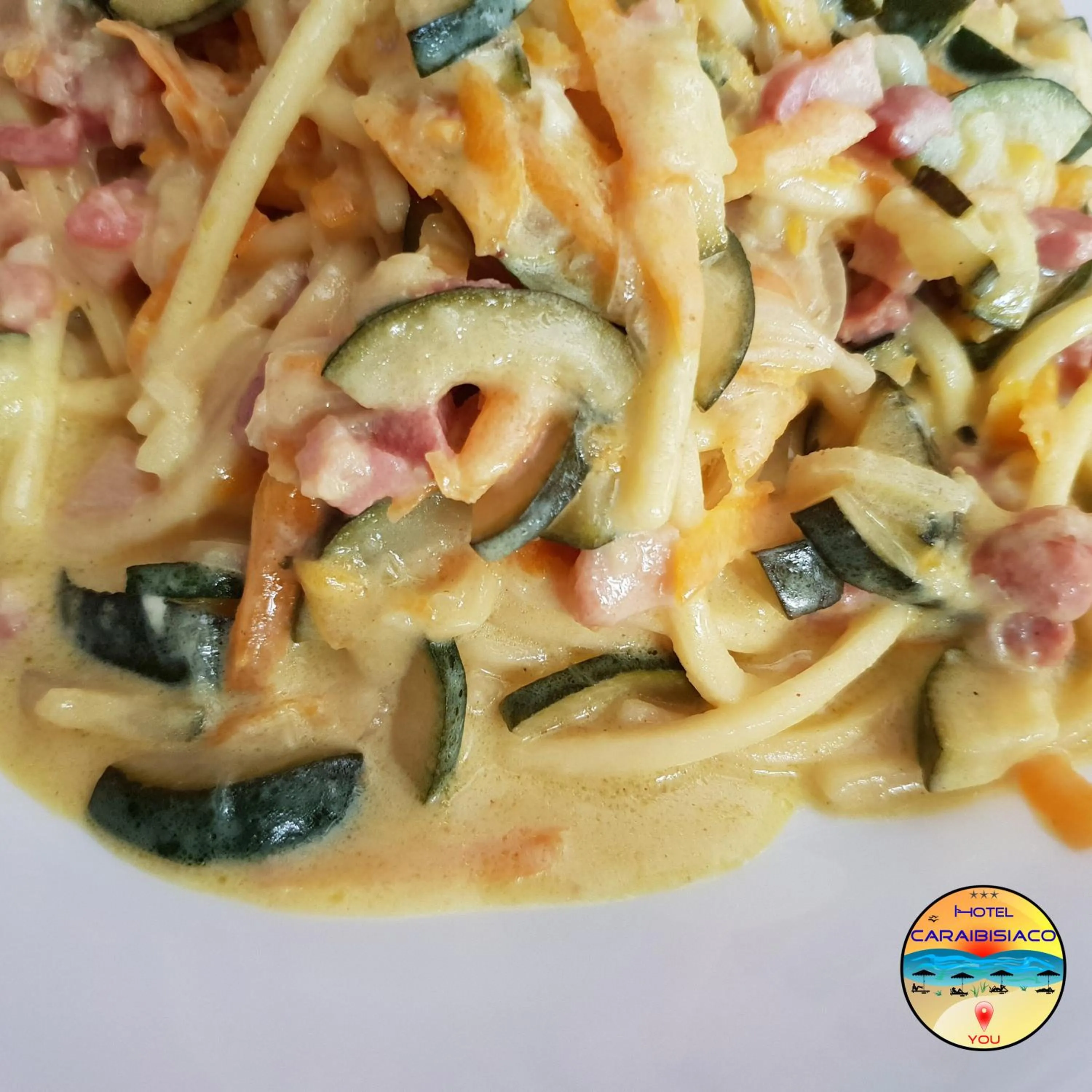 Food close-up in Hotel Caraibisiaco sul mare