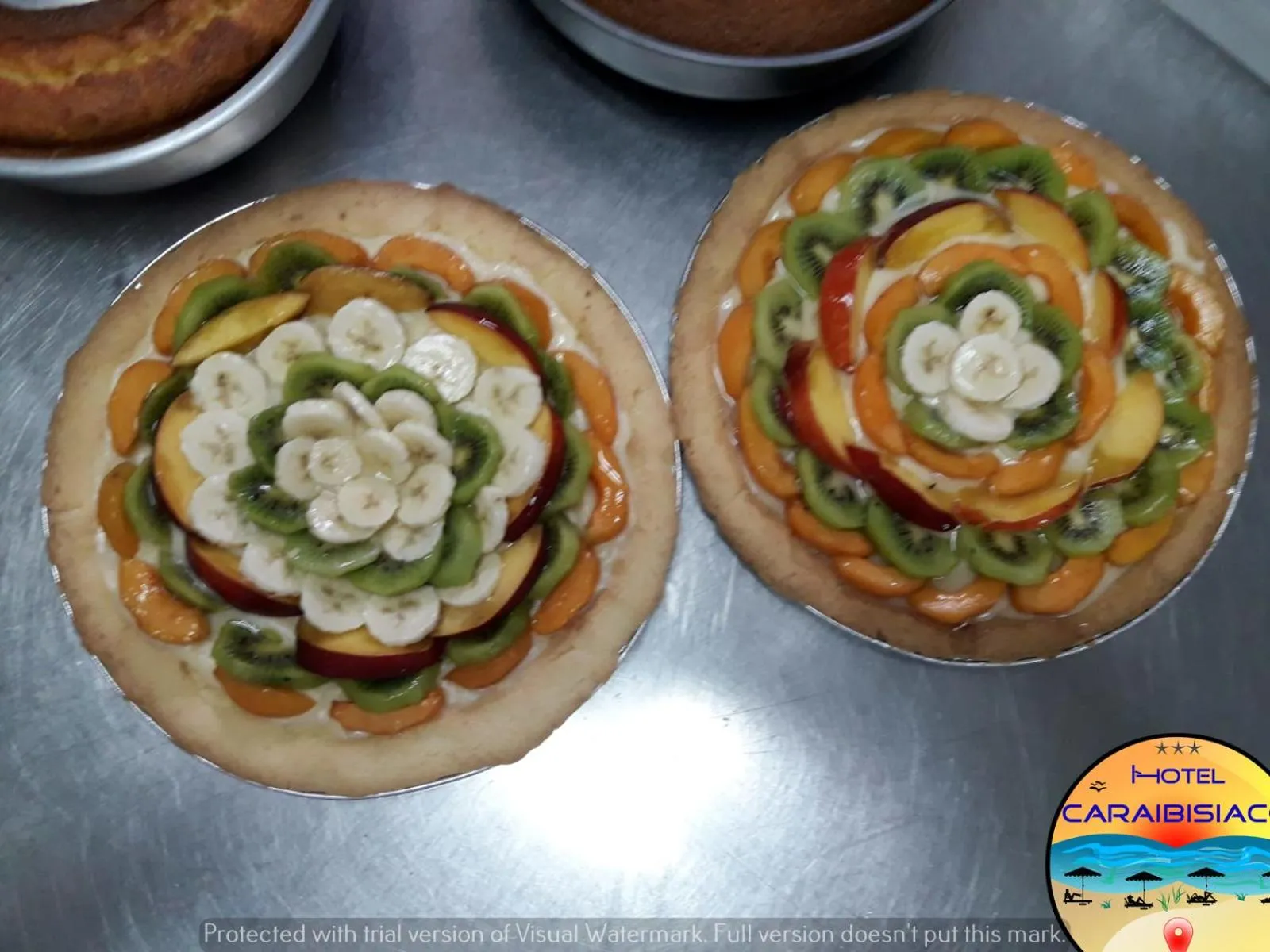 Food close-up in Hotel Caraibisiaco sul mare