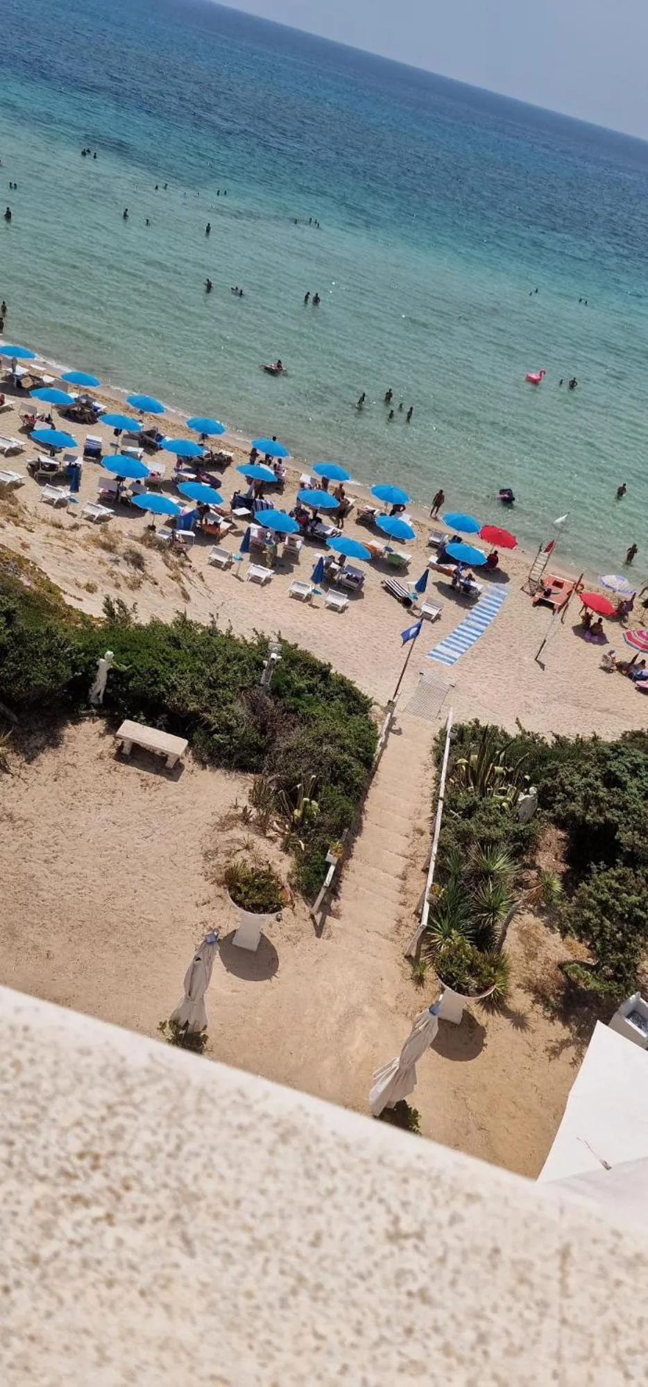 View (from property/room) in Hotel Caraibisiaco sul mare