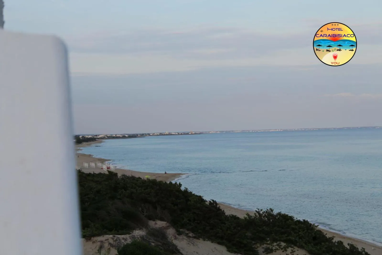 Balcony/Terrace in Hotel Caraibisiaco sul mare