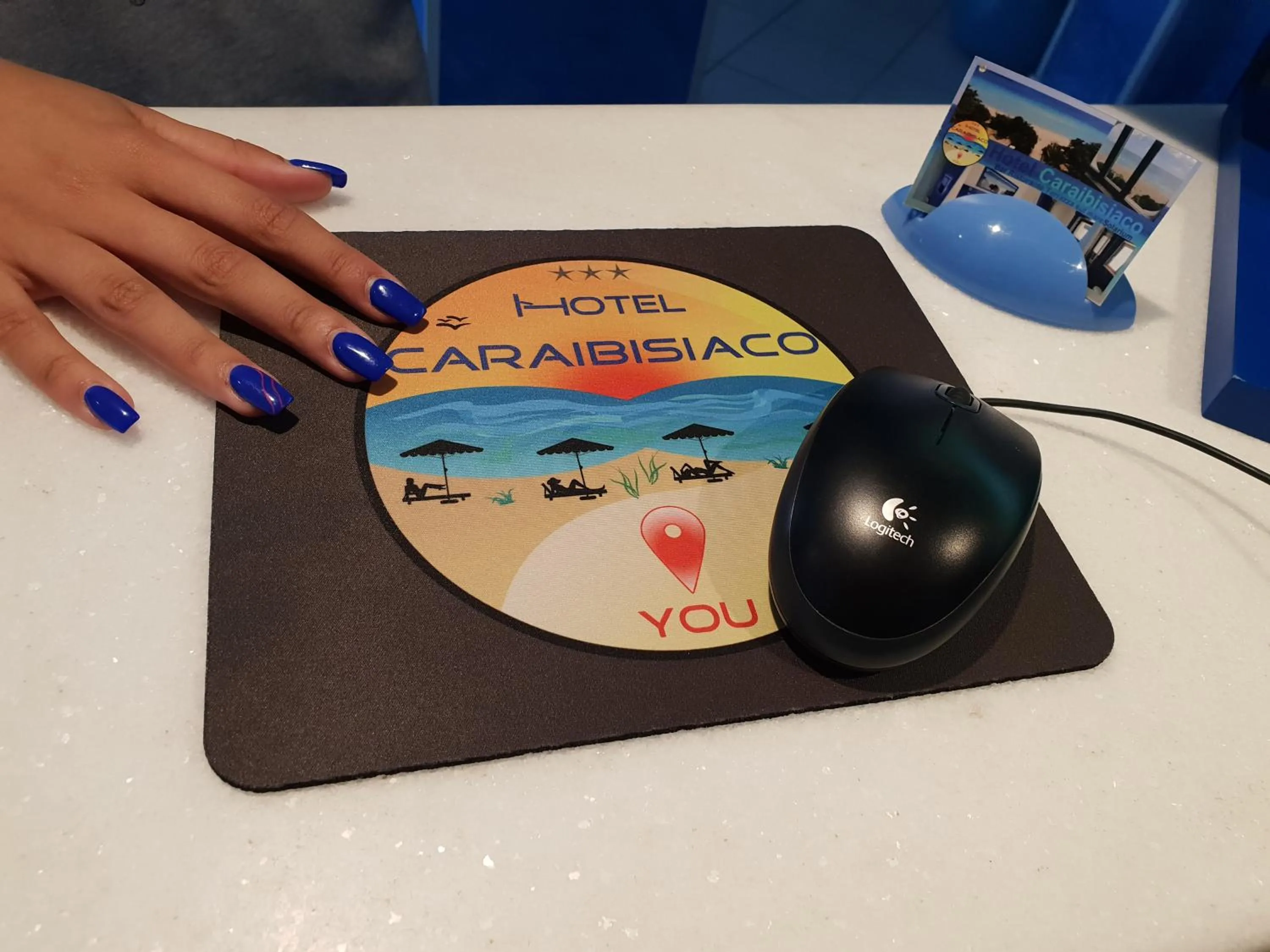 Lobby or reception in Hotel Caraibisiaco sul mare