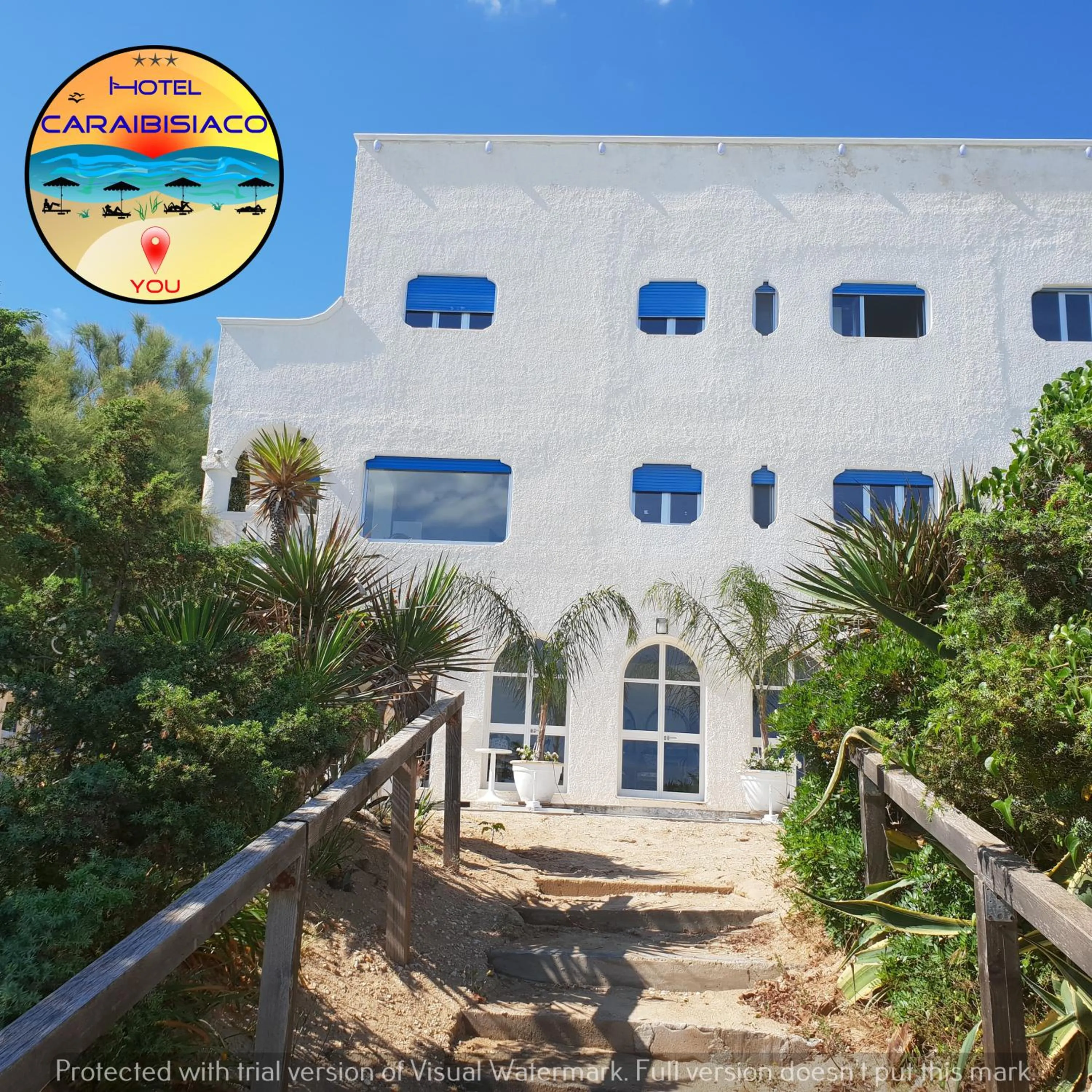 Facade/entrance in Hotel Caraibisiaco sul mare