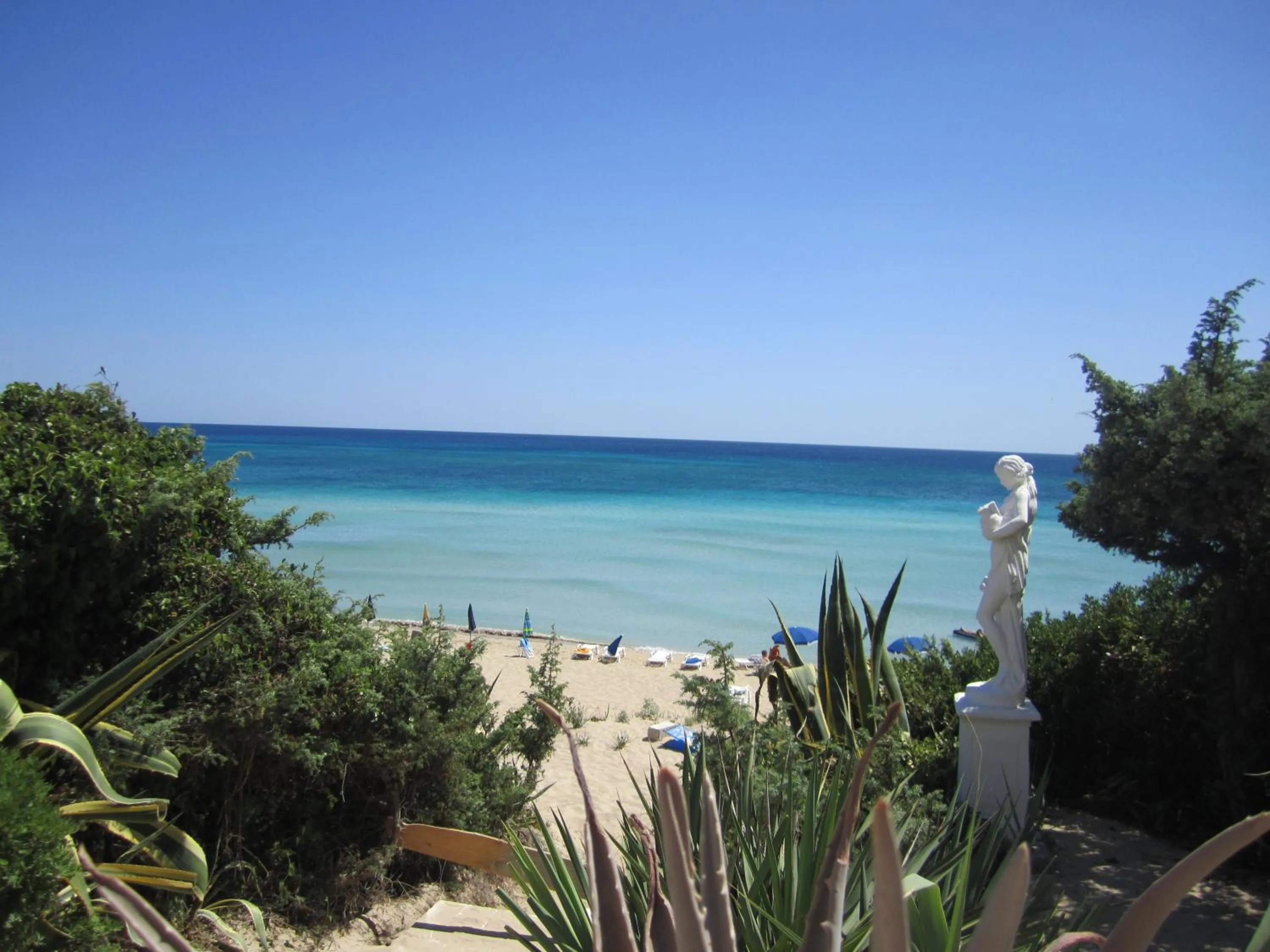 Sea view in Hotel Caraibisiaco sul mare