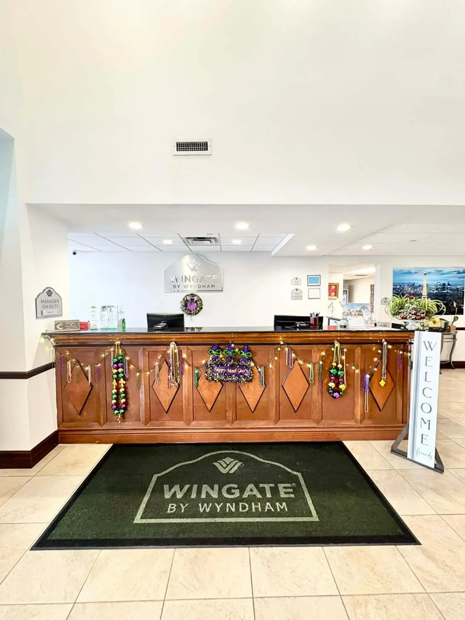 Lobby or reception in Wingate by Wyndham Houma Lobby or reception in Wingate by Wyndham Houma