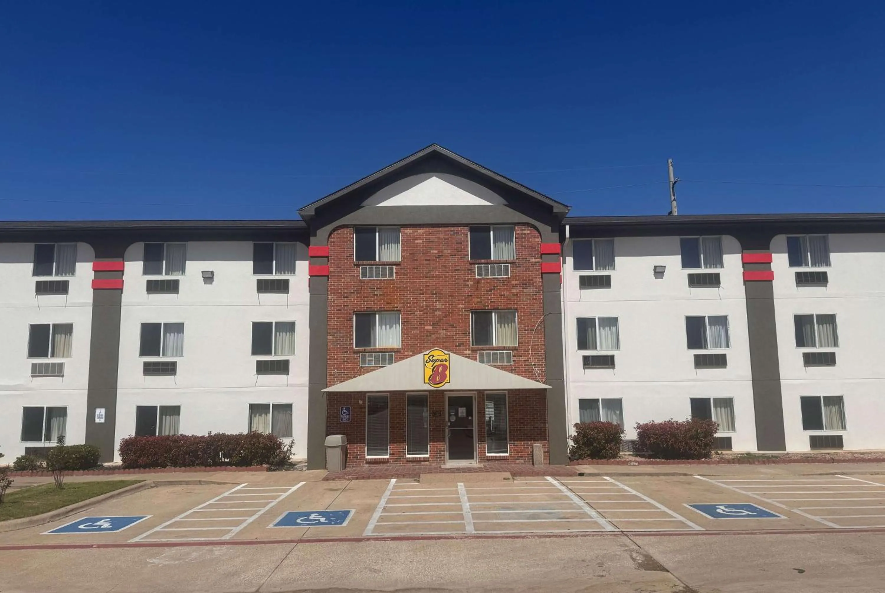 Property building in Super 8 by Wyndham College Station