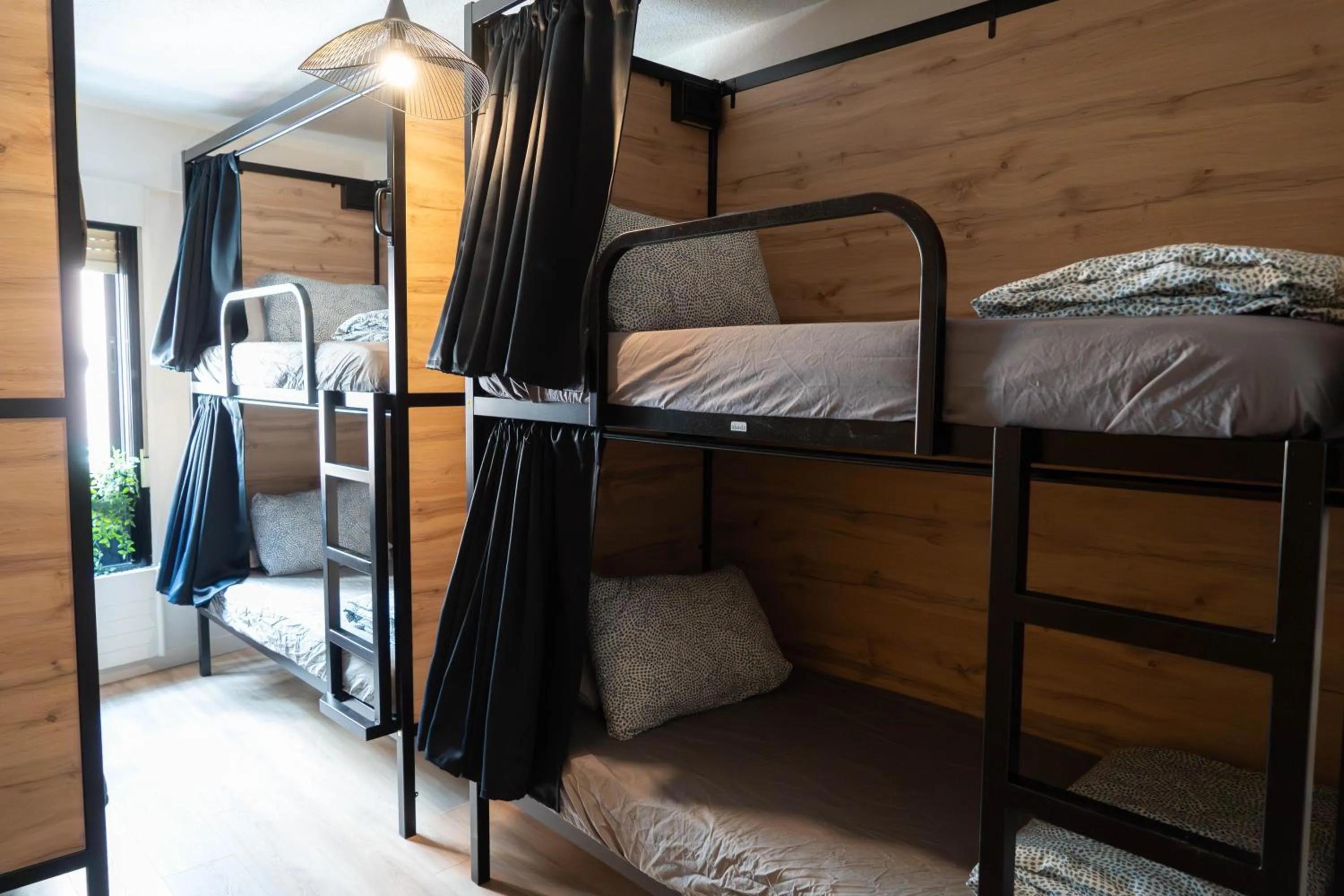 Bed in Onefam Madrid