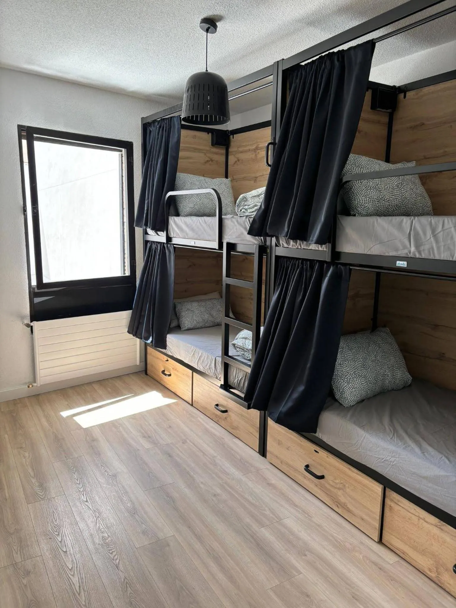 Bed in Onefam Madrid