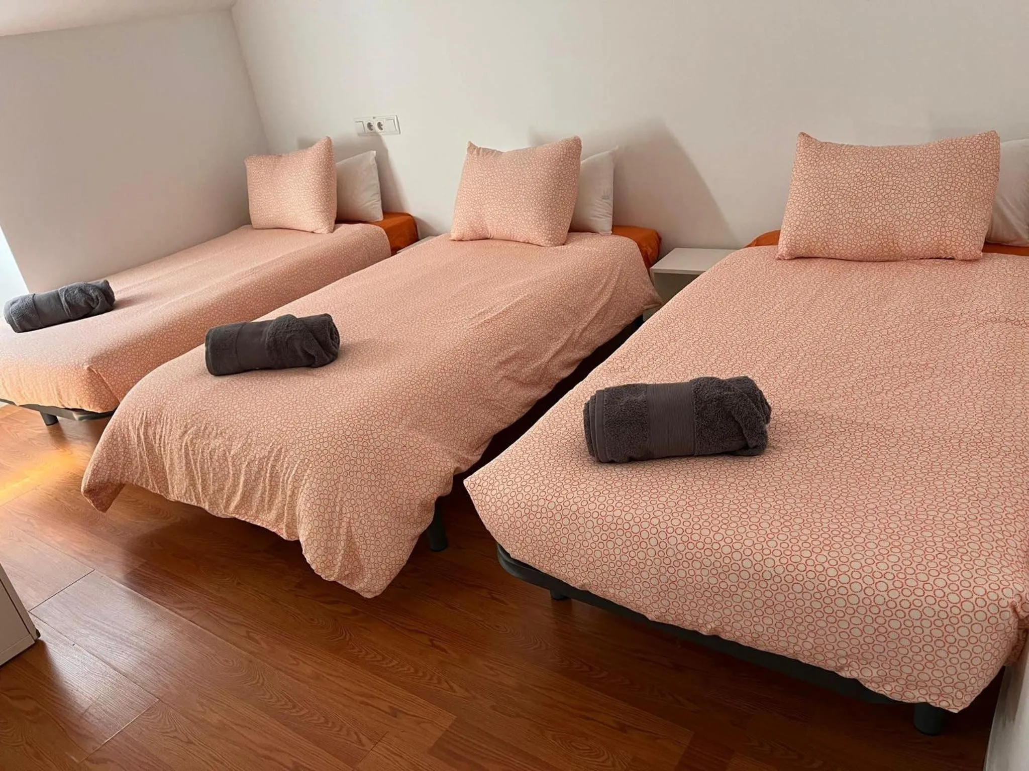 Bed in Onefam Madrid