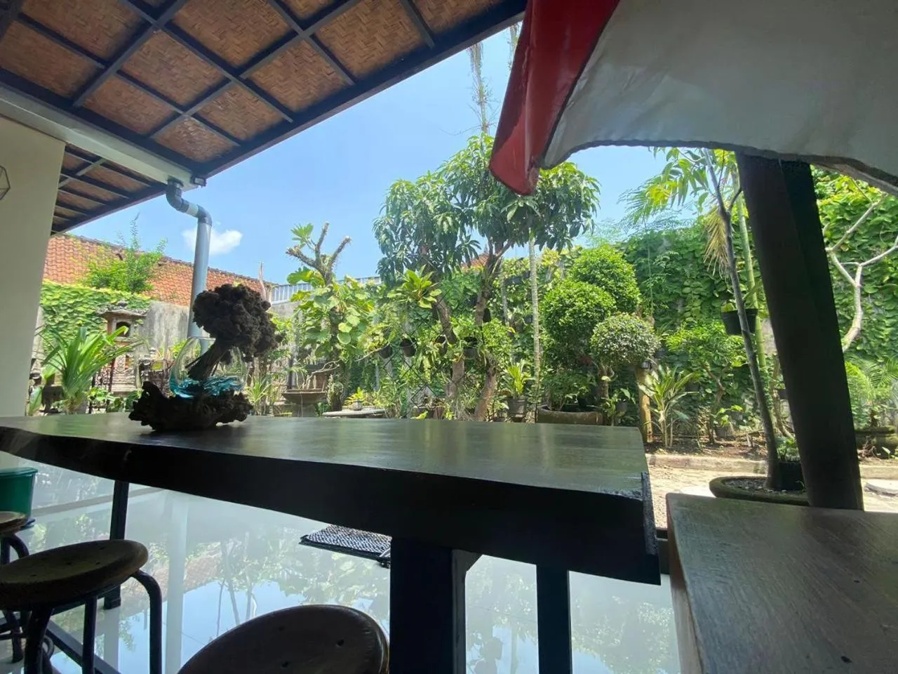 Garden in Coliving Bali SWEET HOME Kost Lengkap di Tabanan Kota