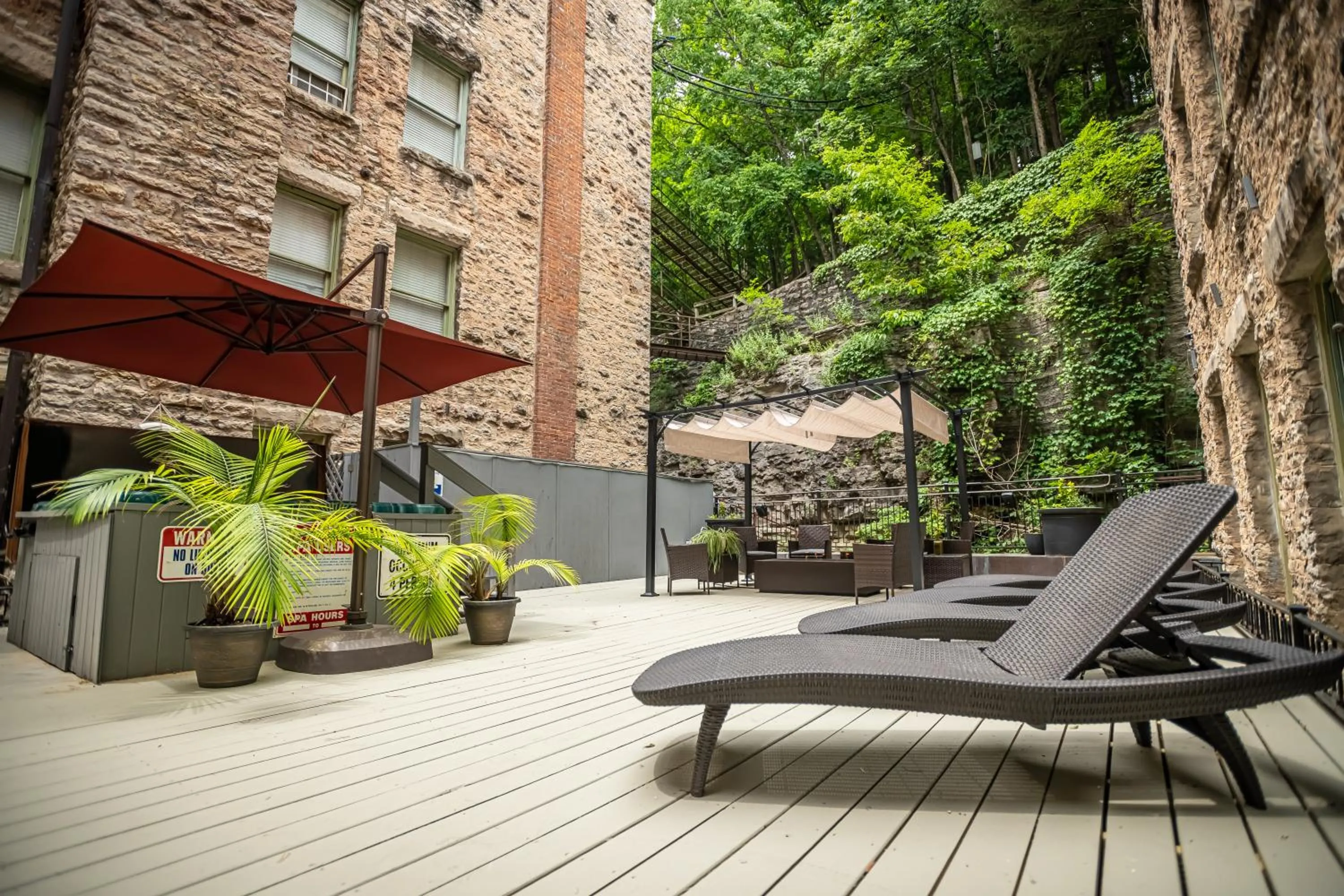 Balcony/Terrace in 1905 Basin Park Hotel