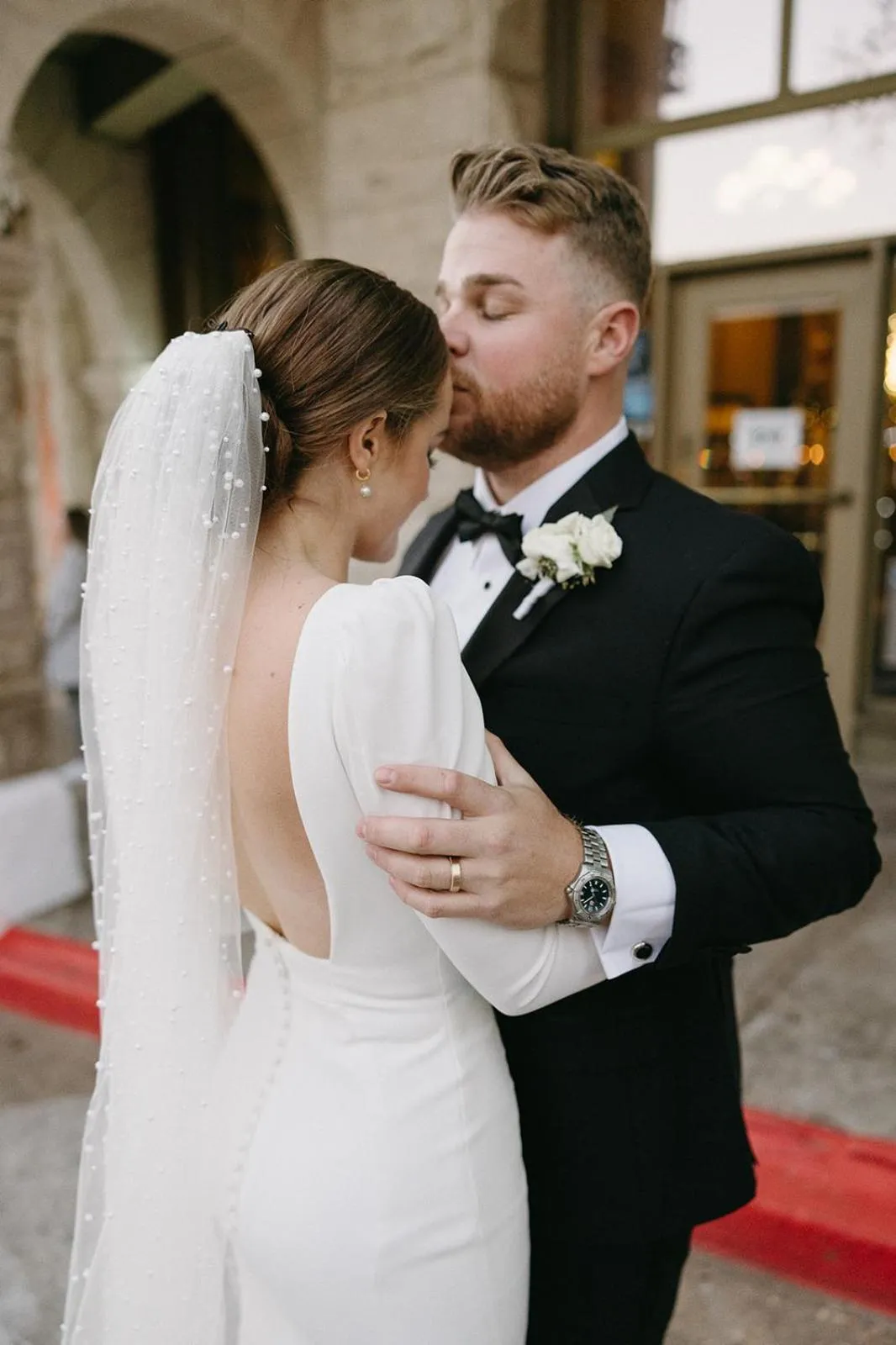 wedding in 1905 Basin Park Hotel