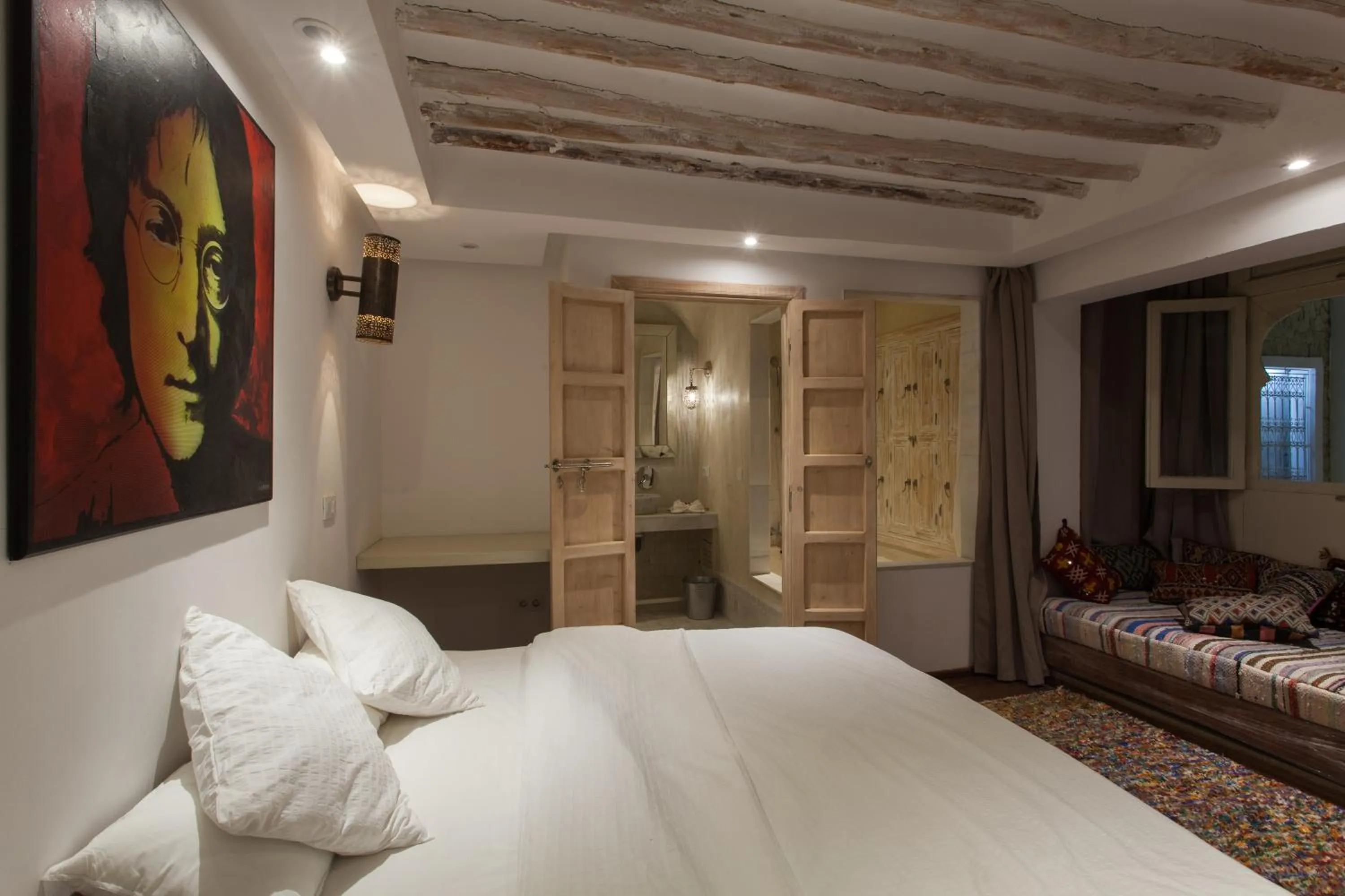 Bedroom, Bed in BCK Art Riad