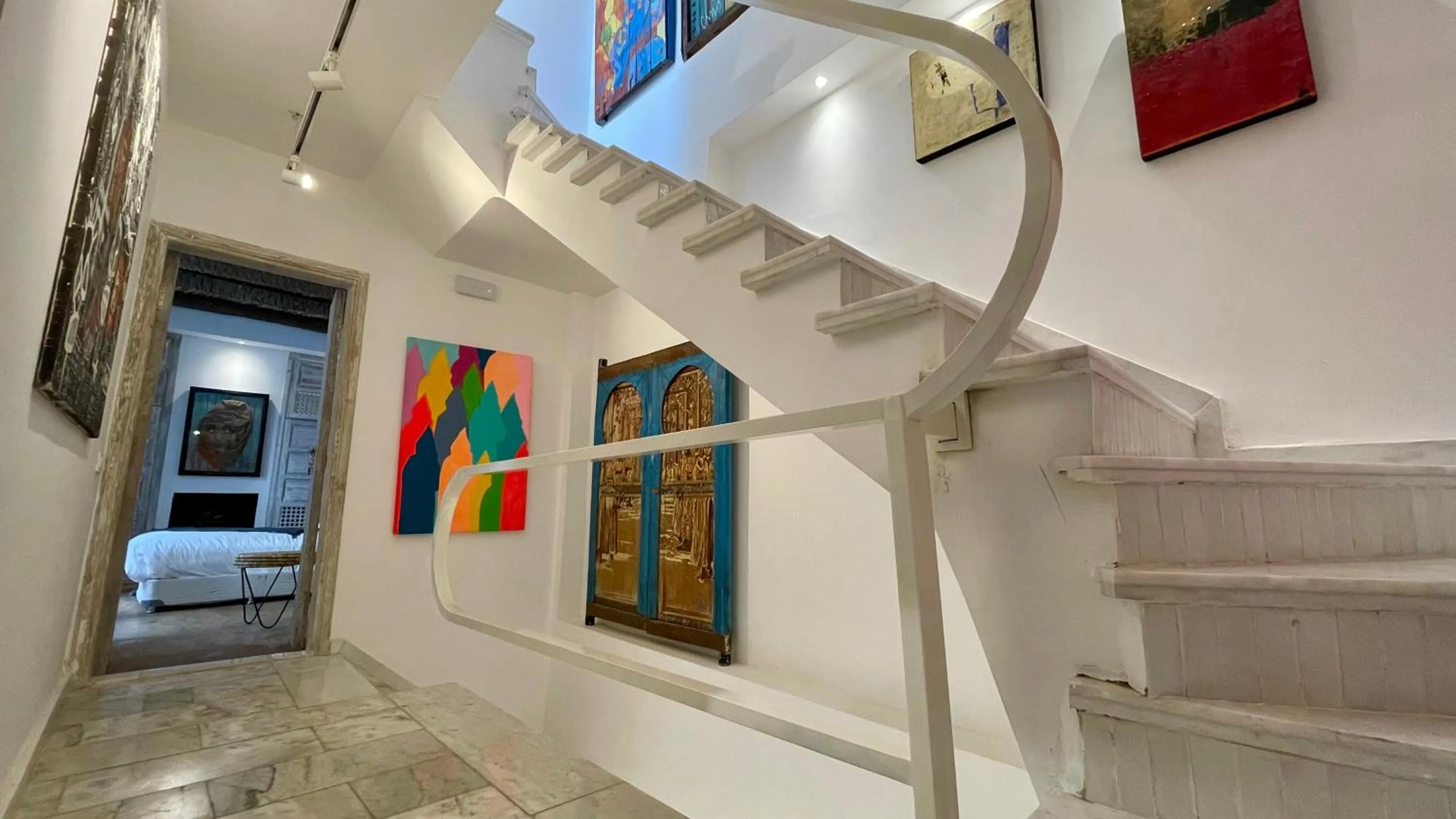 Decorative detail in BCK Art Riad