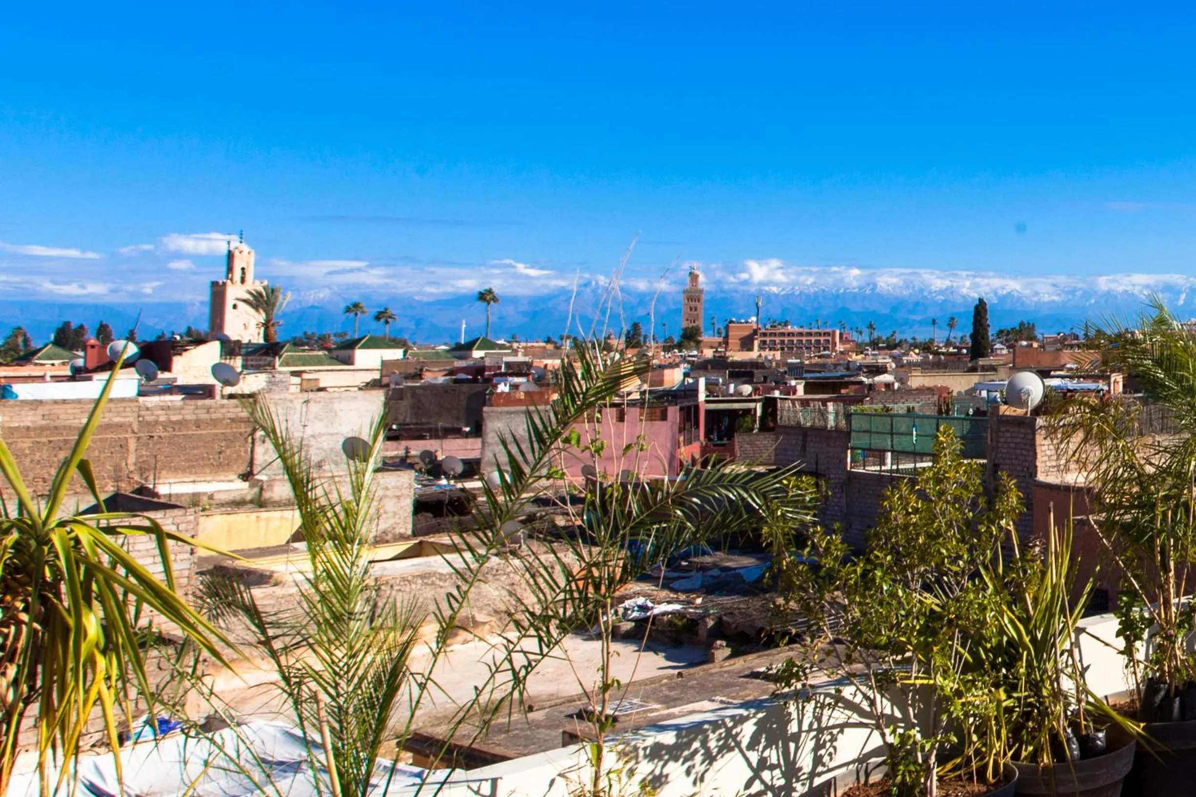 Mountain view in BCK Art Riad