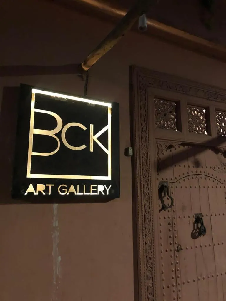 Facade/entrance in BCK Art Riad