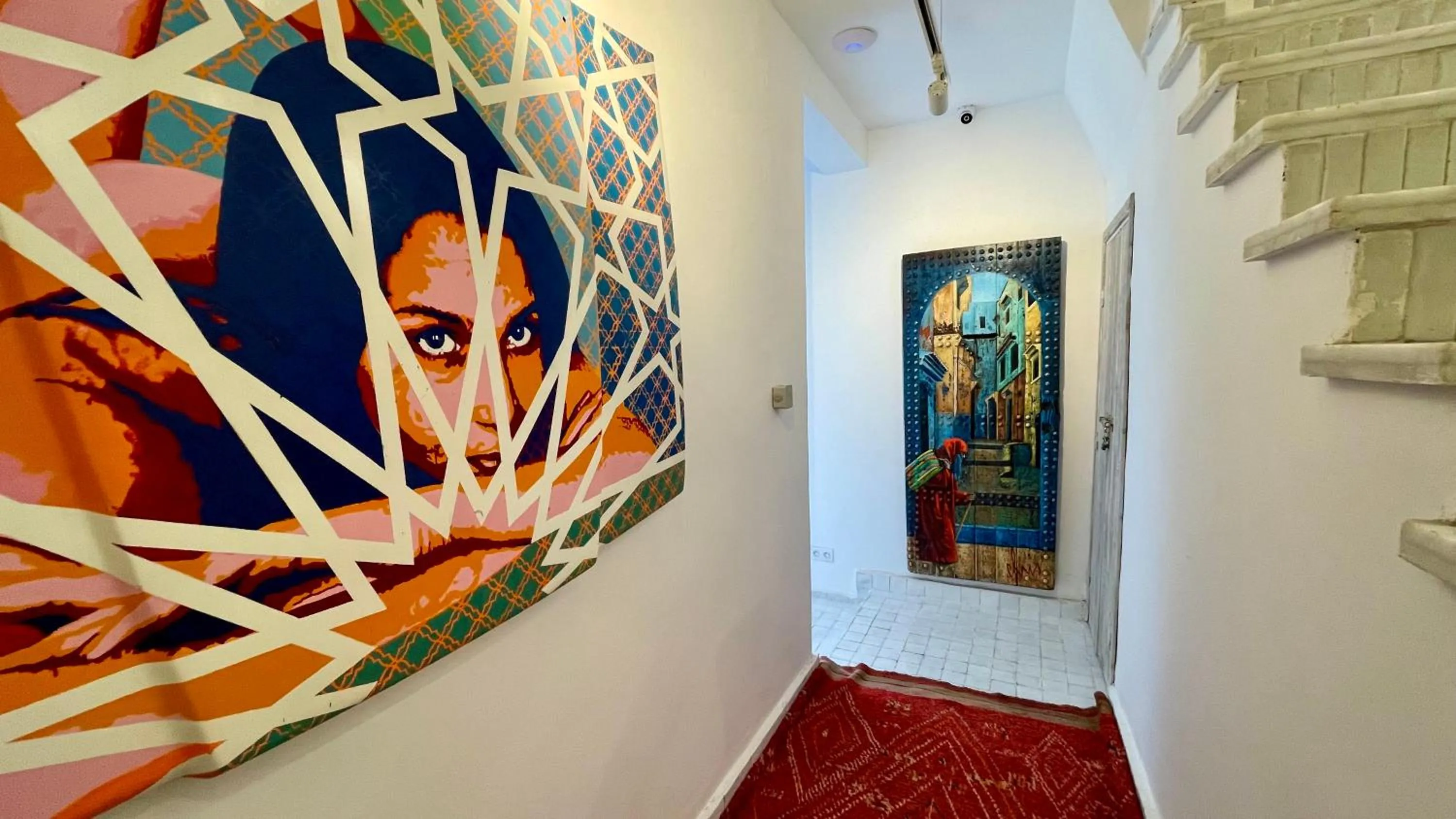 Decorative detail in BCK Art Riad