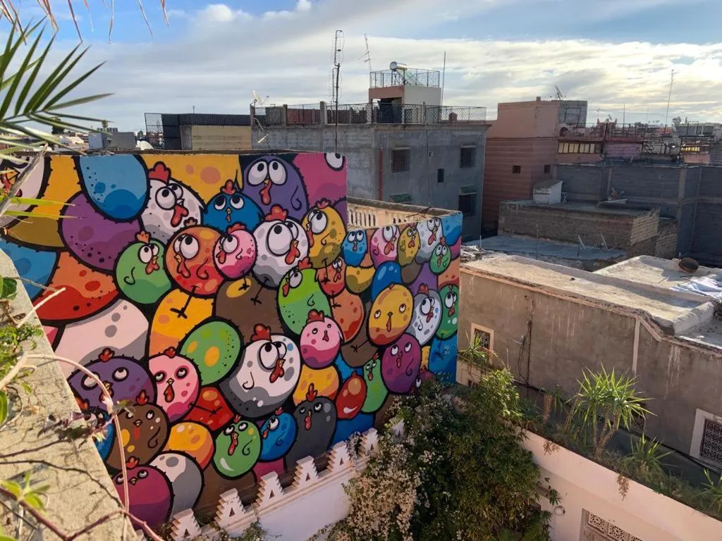 City view in BCK Art Riad