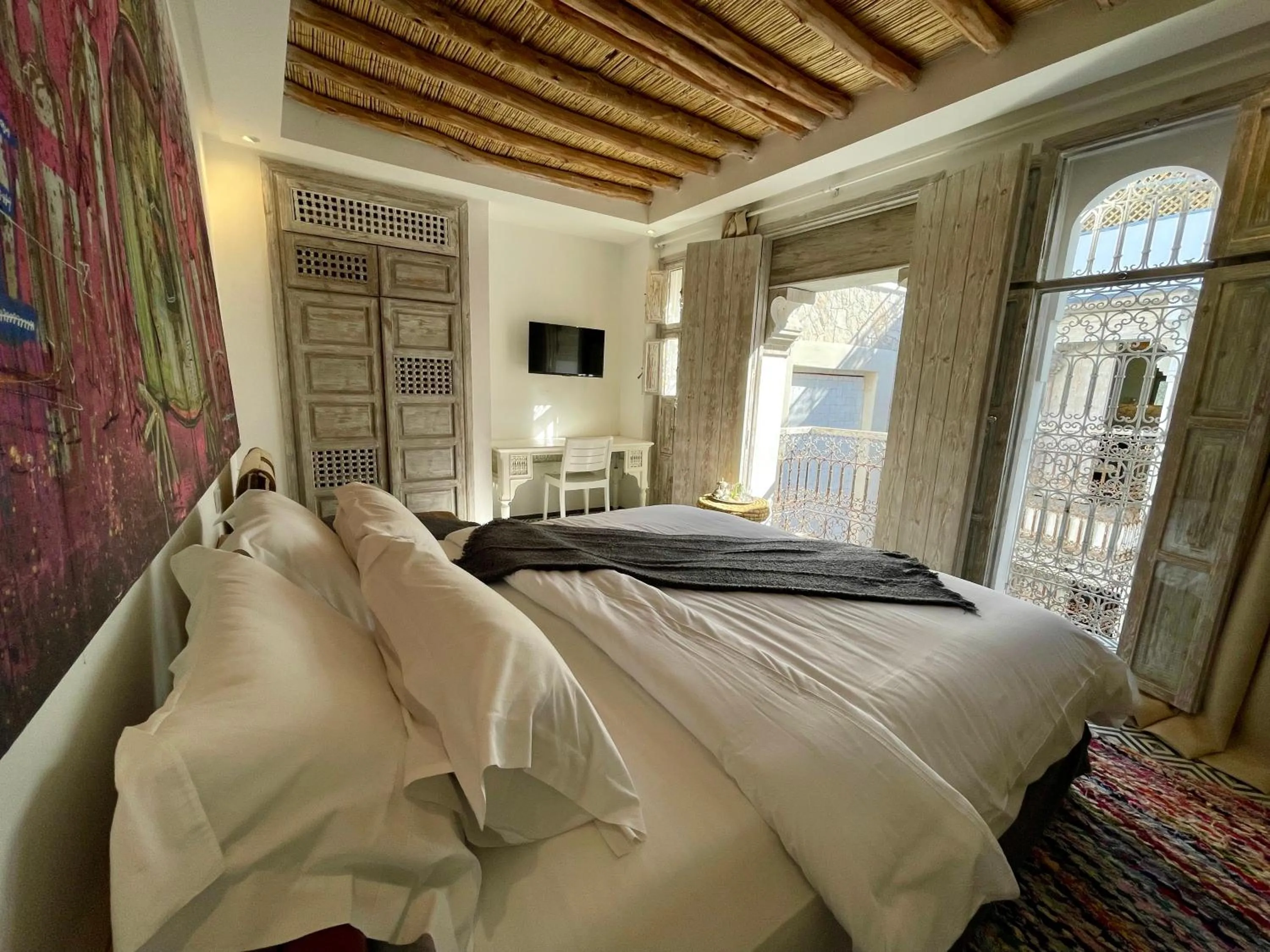 Bedroom, Bed in BCK Art Riad