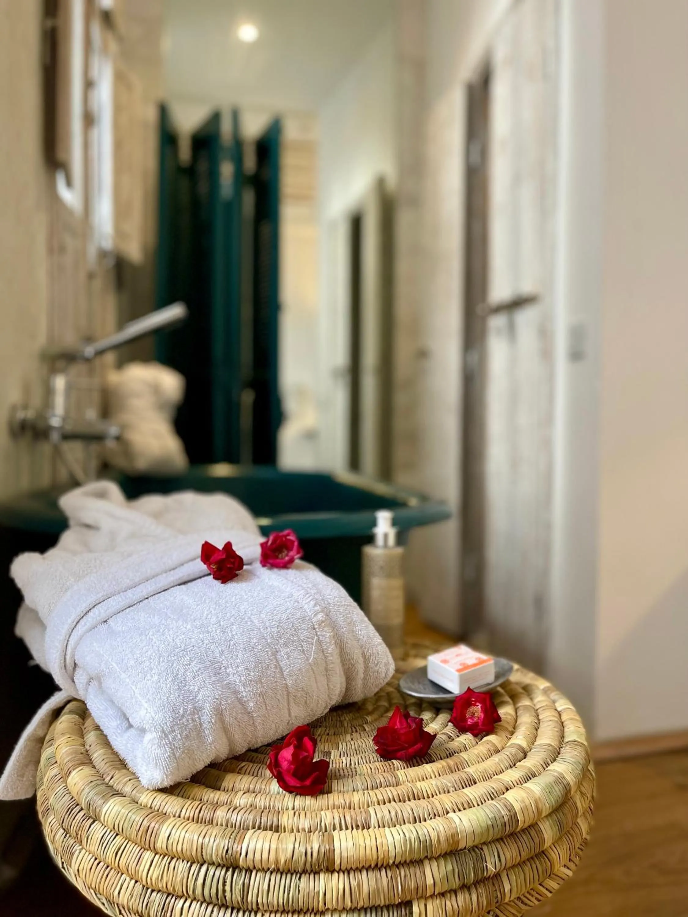 Bathroom, Bed in BCK Art Riad