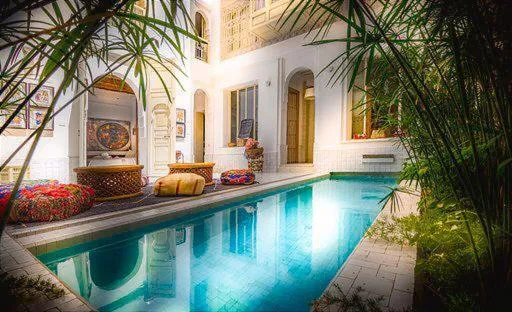 Swimming pool in BCK Art Riad