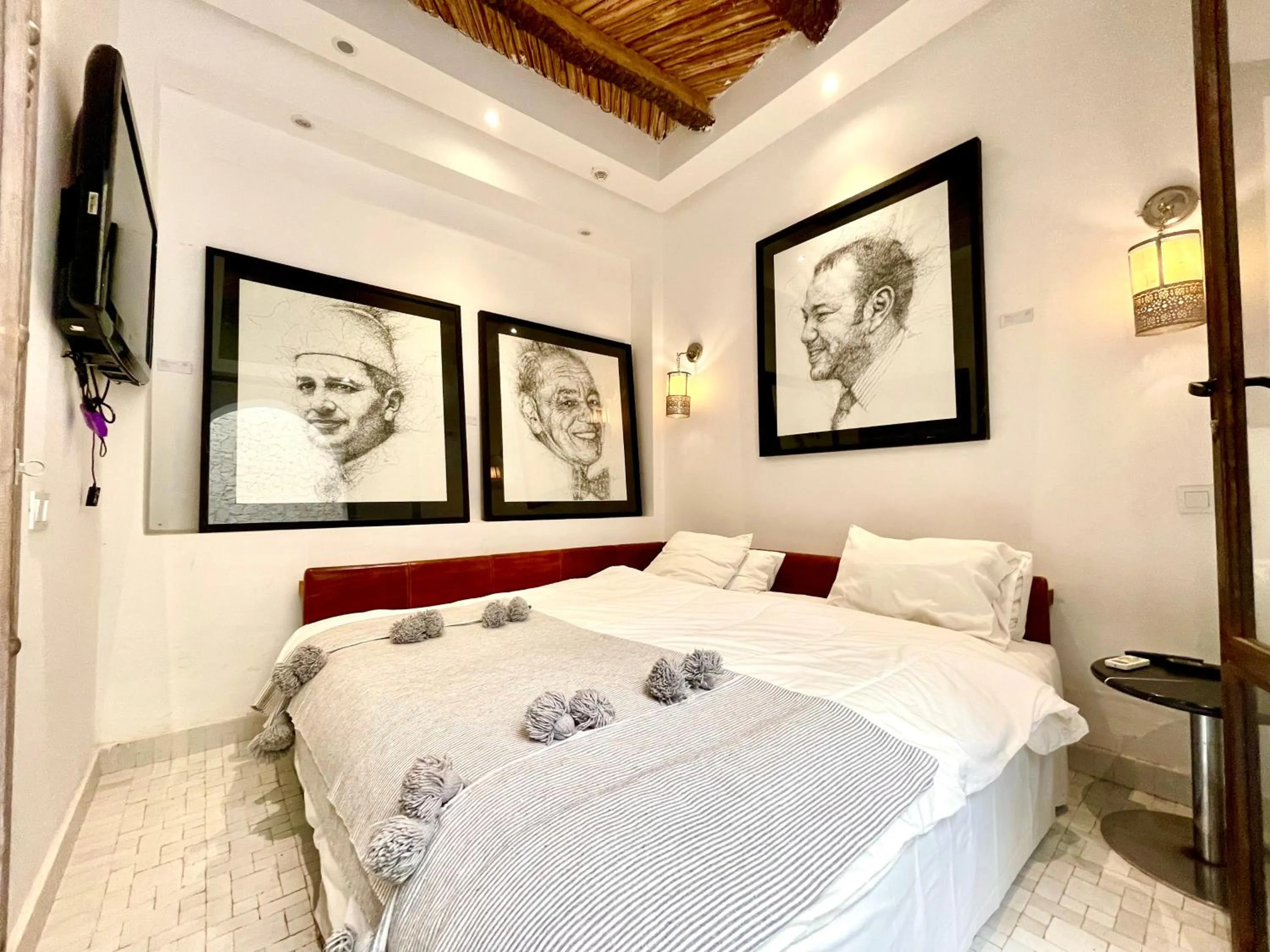 Bedroom, Bed in BCK Art Riad