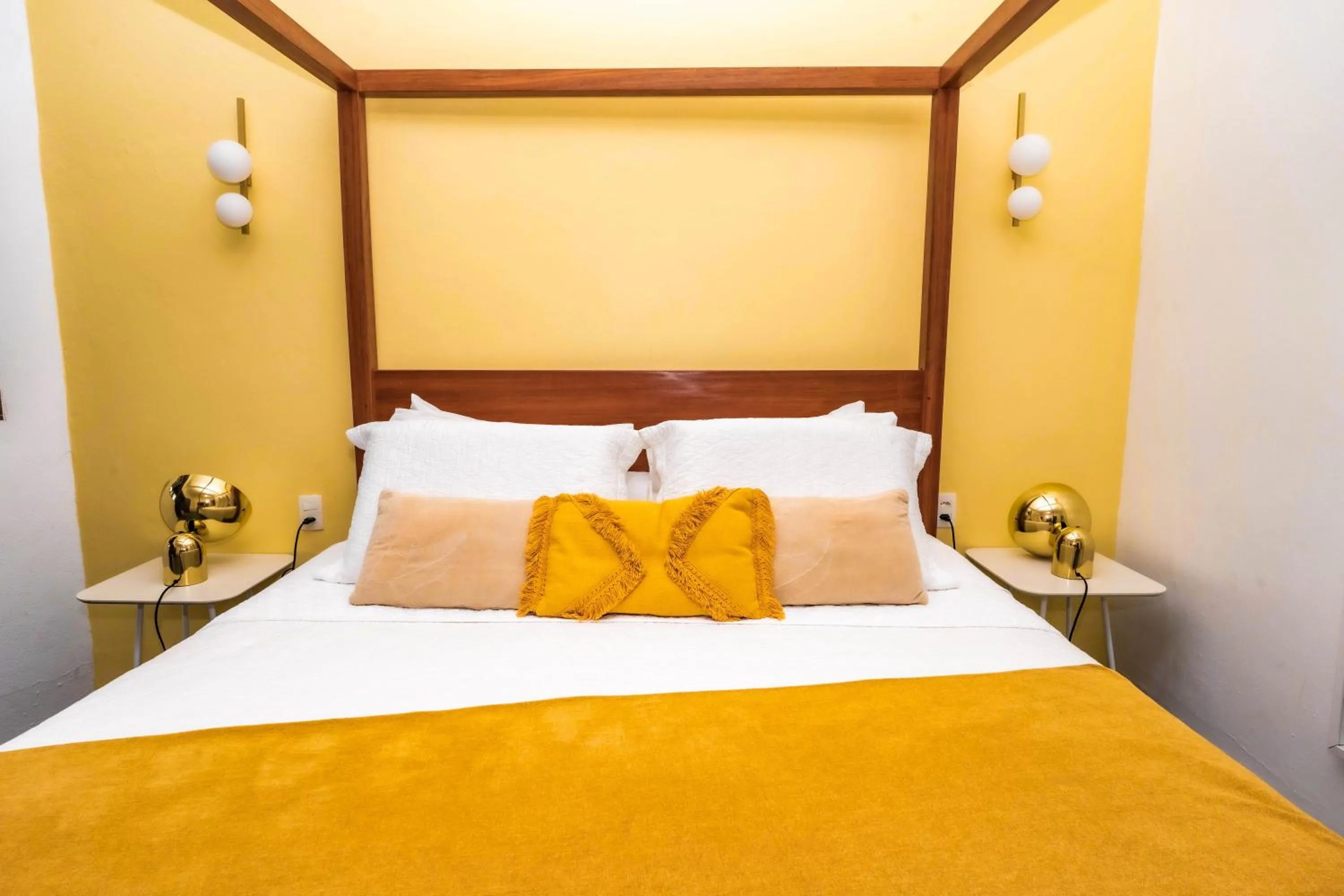 Bed in Villa Côté Sud Pousada De Charme - Pé na Areia