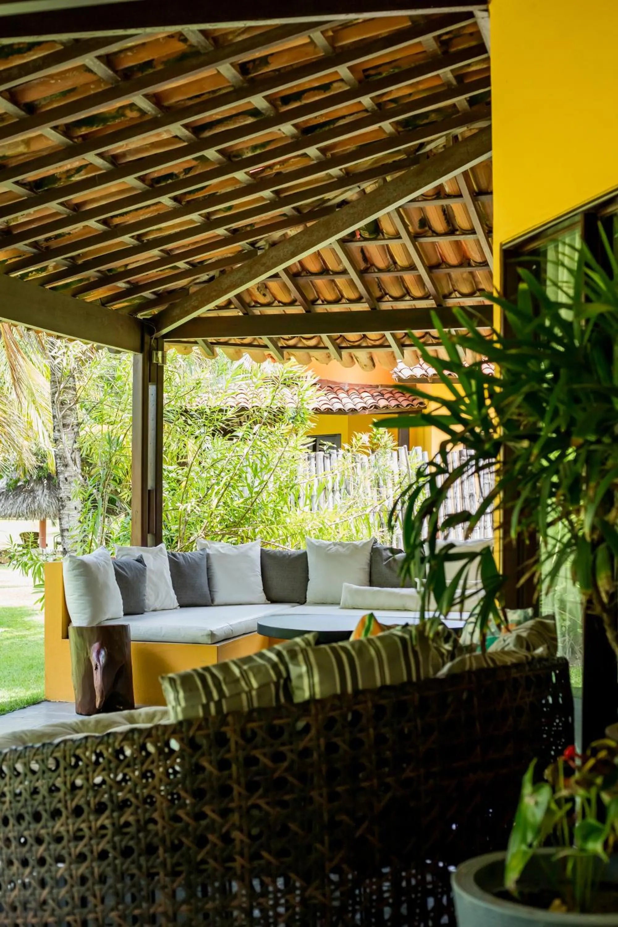 Patio in Villa Côté Sud Pousada De Charme - Pé na Areia