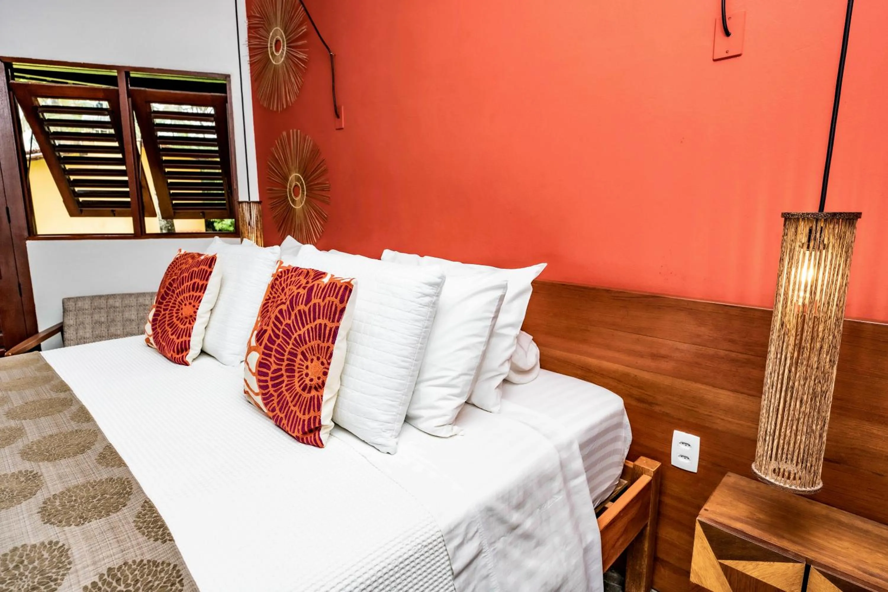 Bed in Villa Côté Sud Pousada De Charme - Pé na Areia