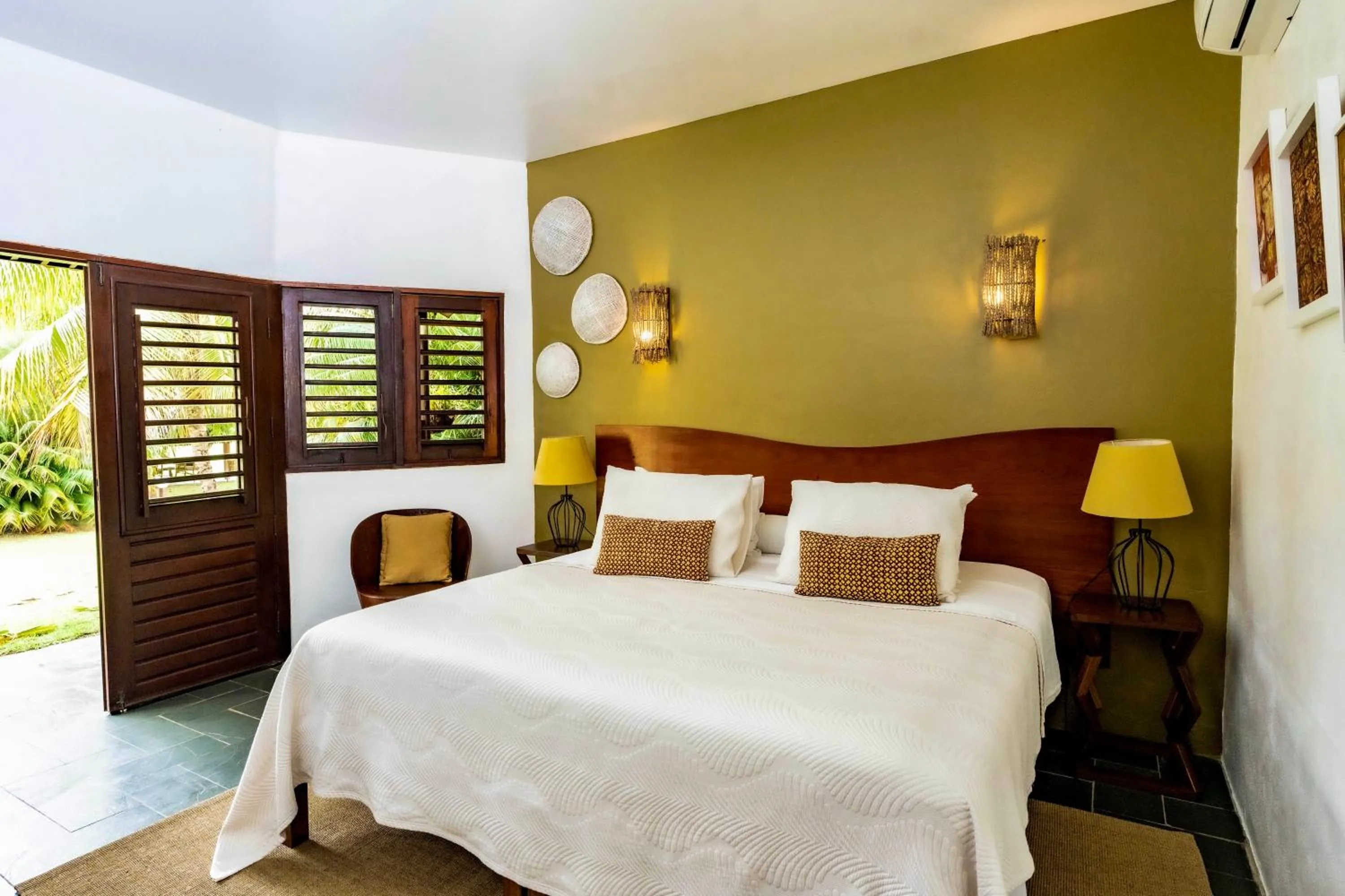 Bed in Villa Côté Sud Pousada De Charme - Pé na Areia