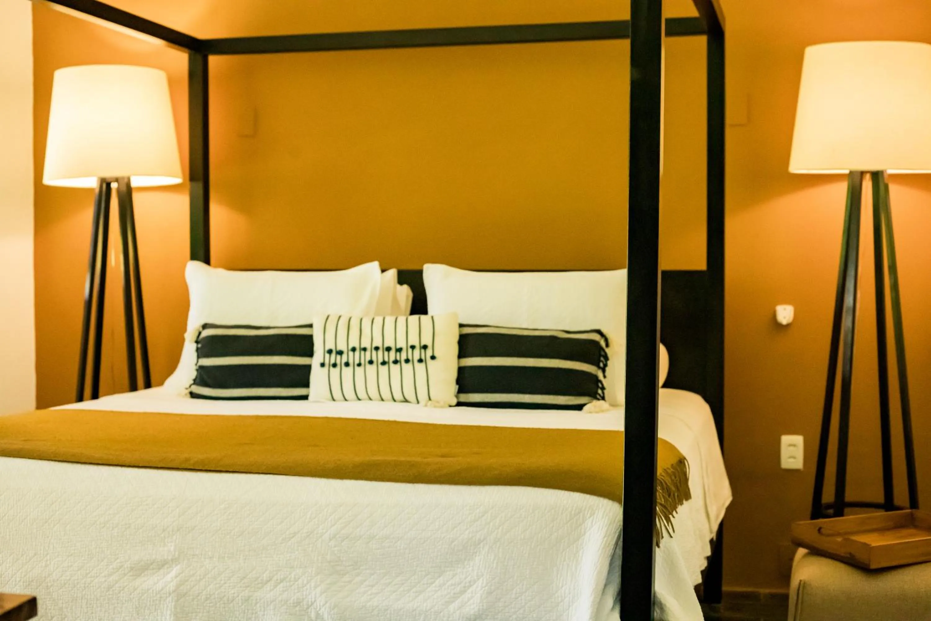 Bed in Villa Côté Sud Pousada De Charme - Pé na Areia