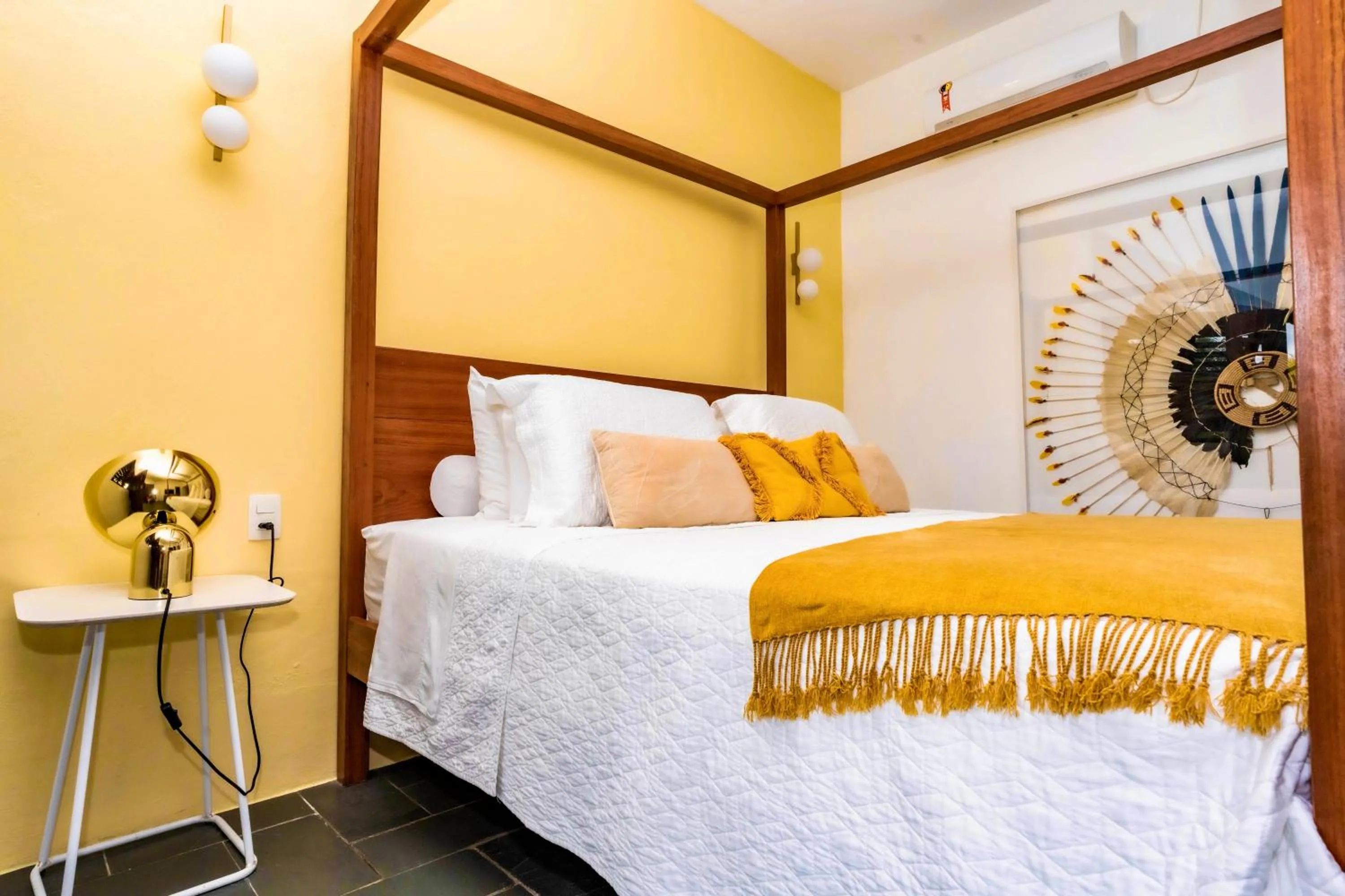 Bed in Villa Côté Sud Pousada De Charme - Pé na Areia