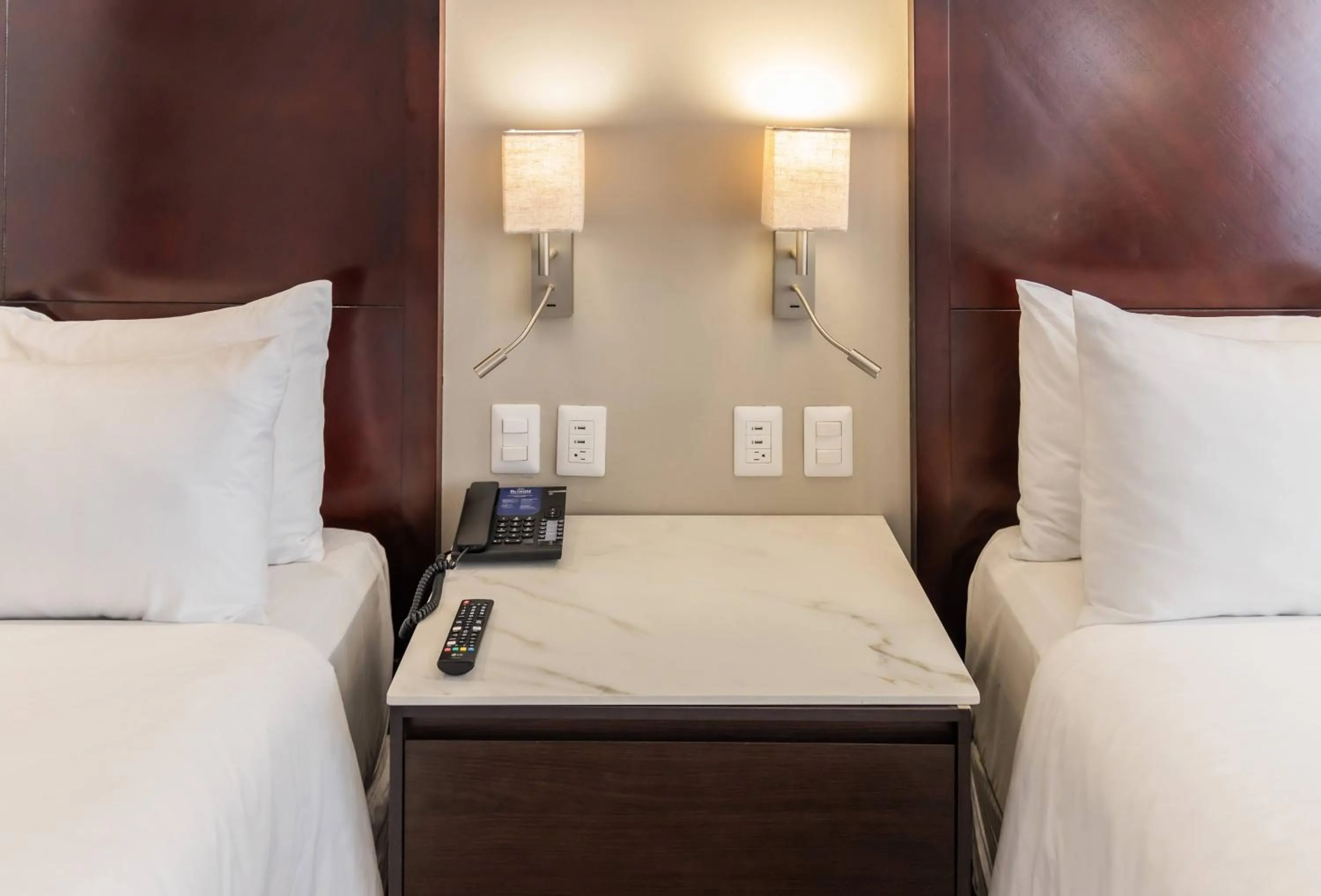 Decorative detail, Bed in Hotel Biltmore