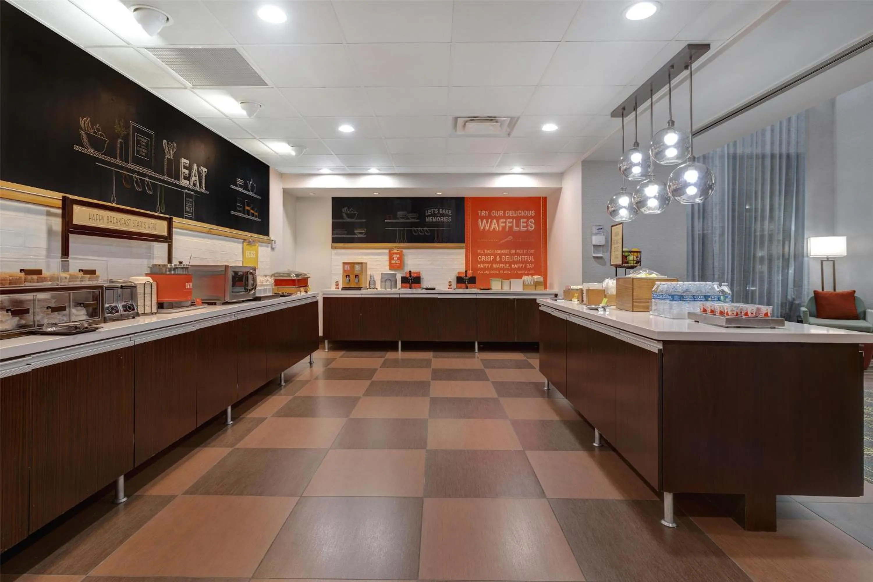 Breakfast in Hampton Inn & Suites Shreveport