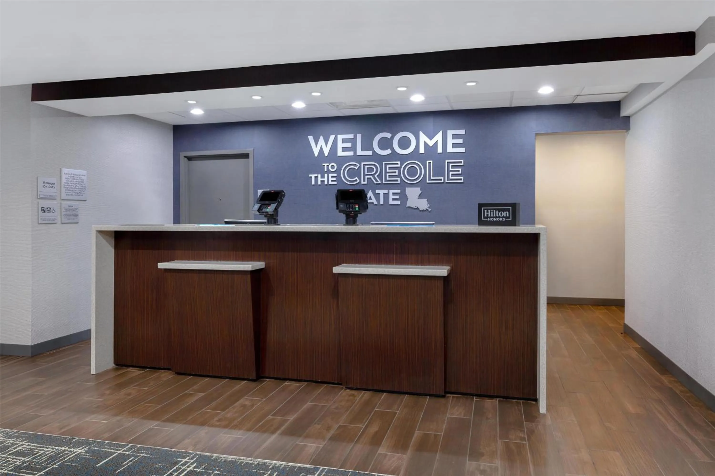Lobby or reception in Hampton Inn & Suites Shreveport