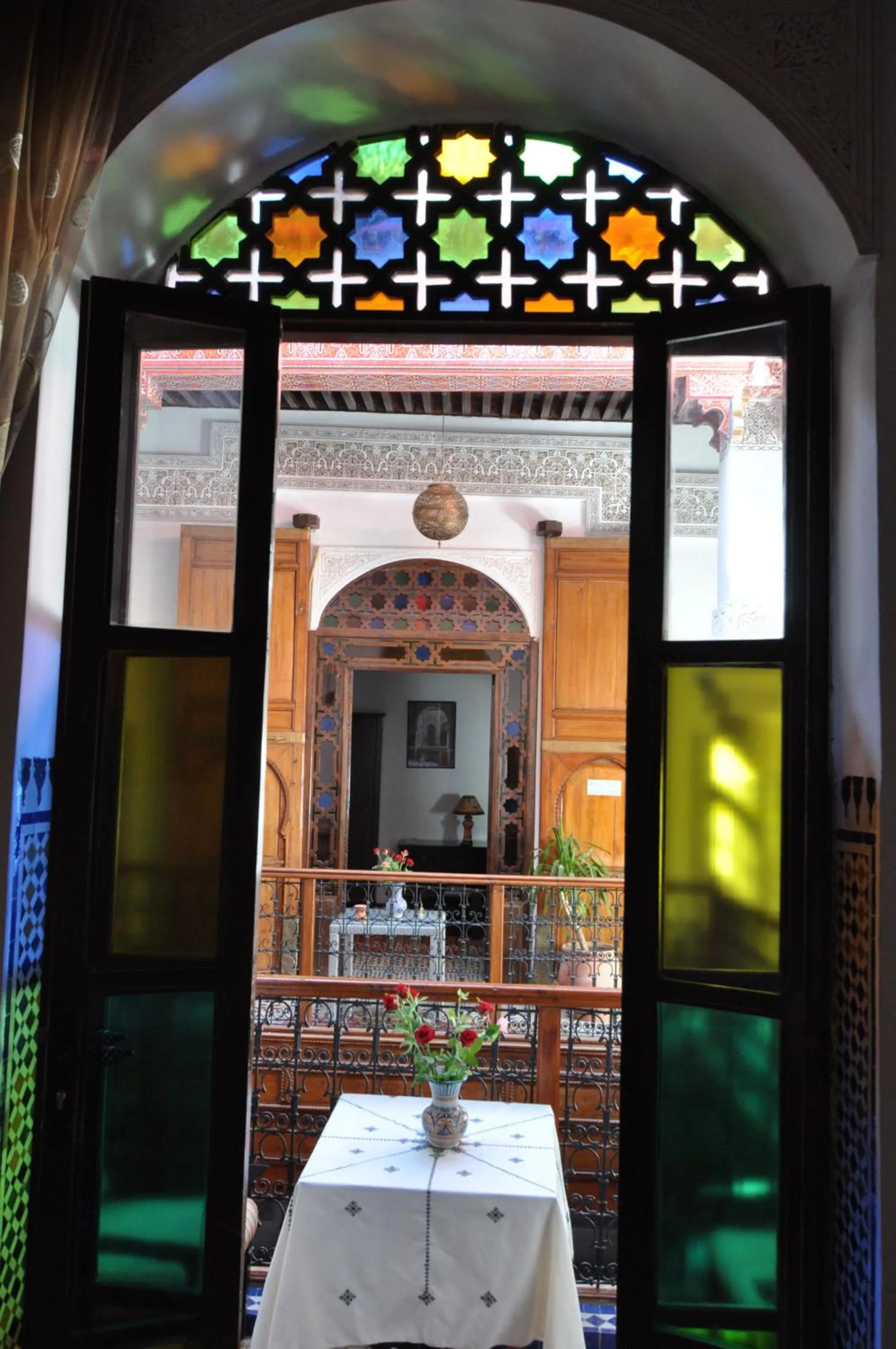 Decorative detail in Riad Adarissa