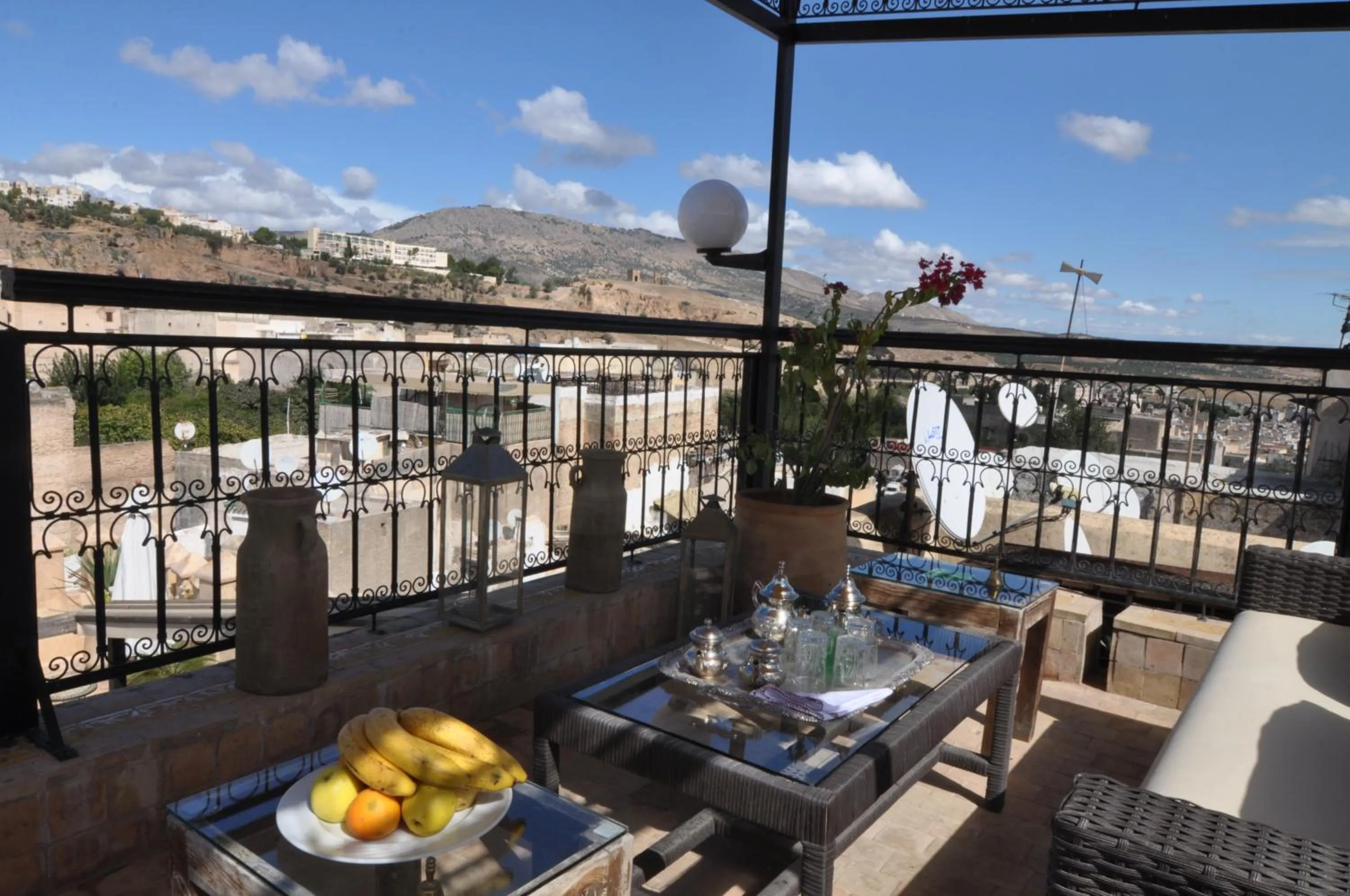 Balcony/Terrace in Riad Adarissa