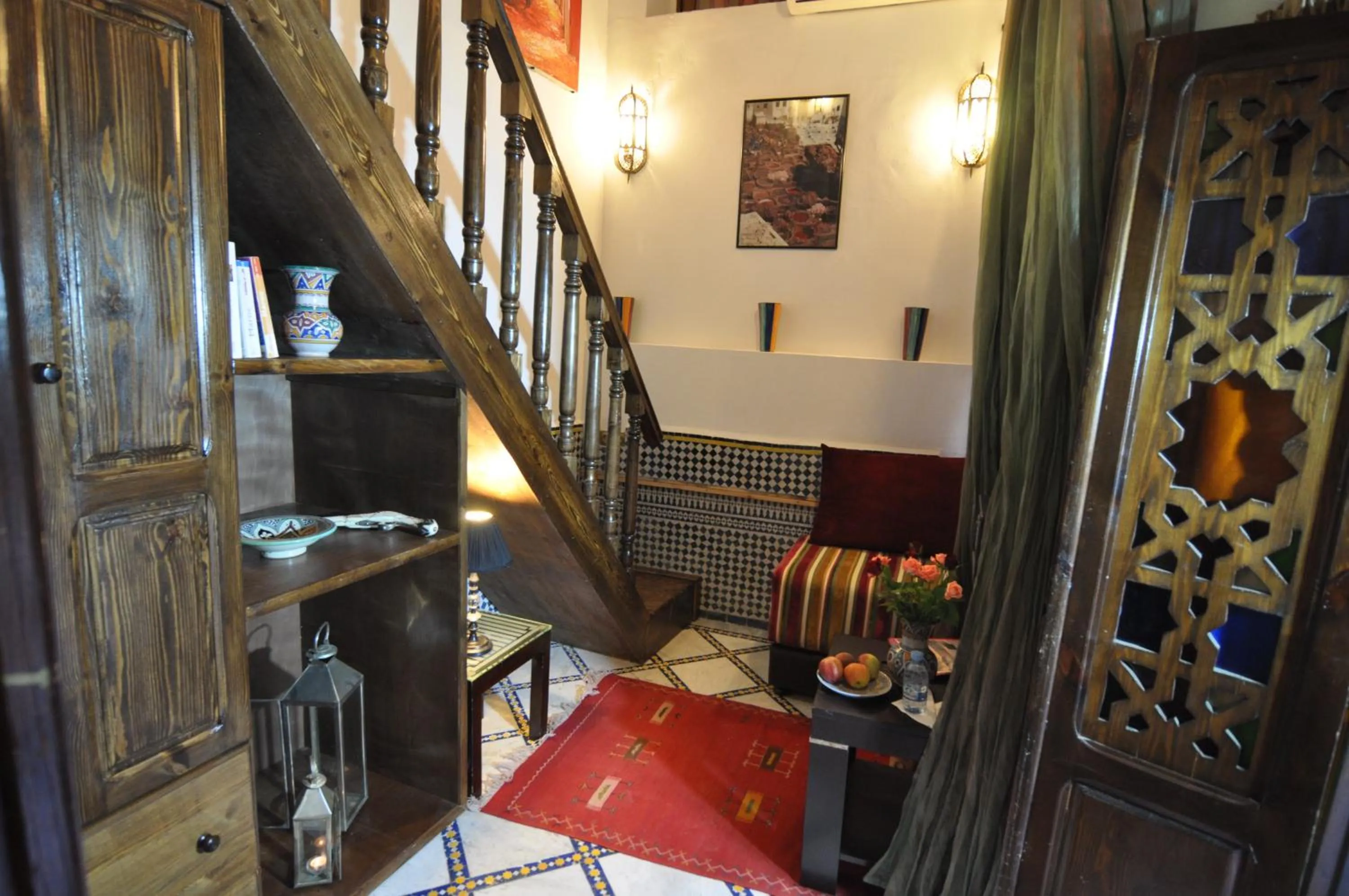 Living room in Riad Adarissa