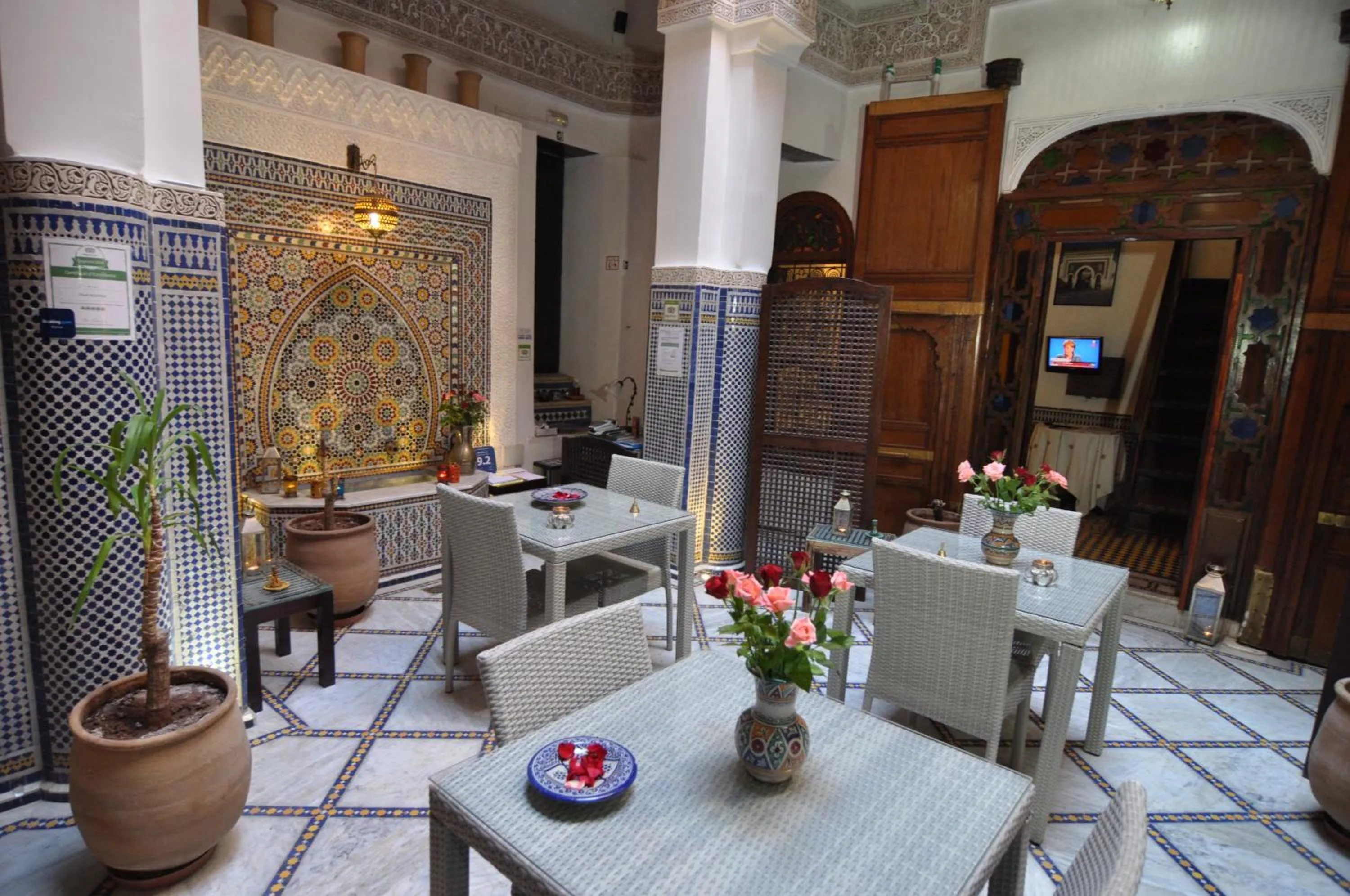 Patio in Riad Adarissa