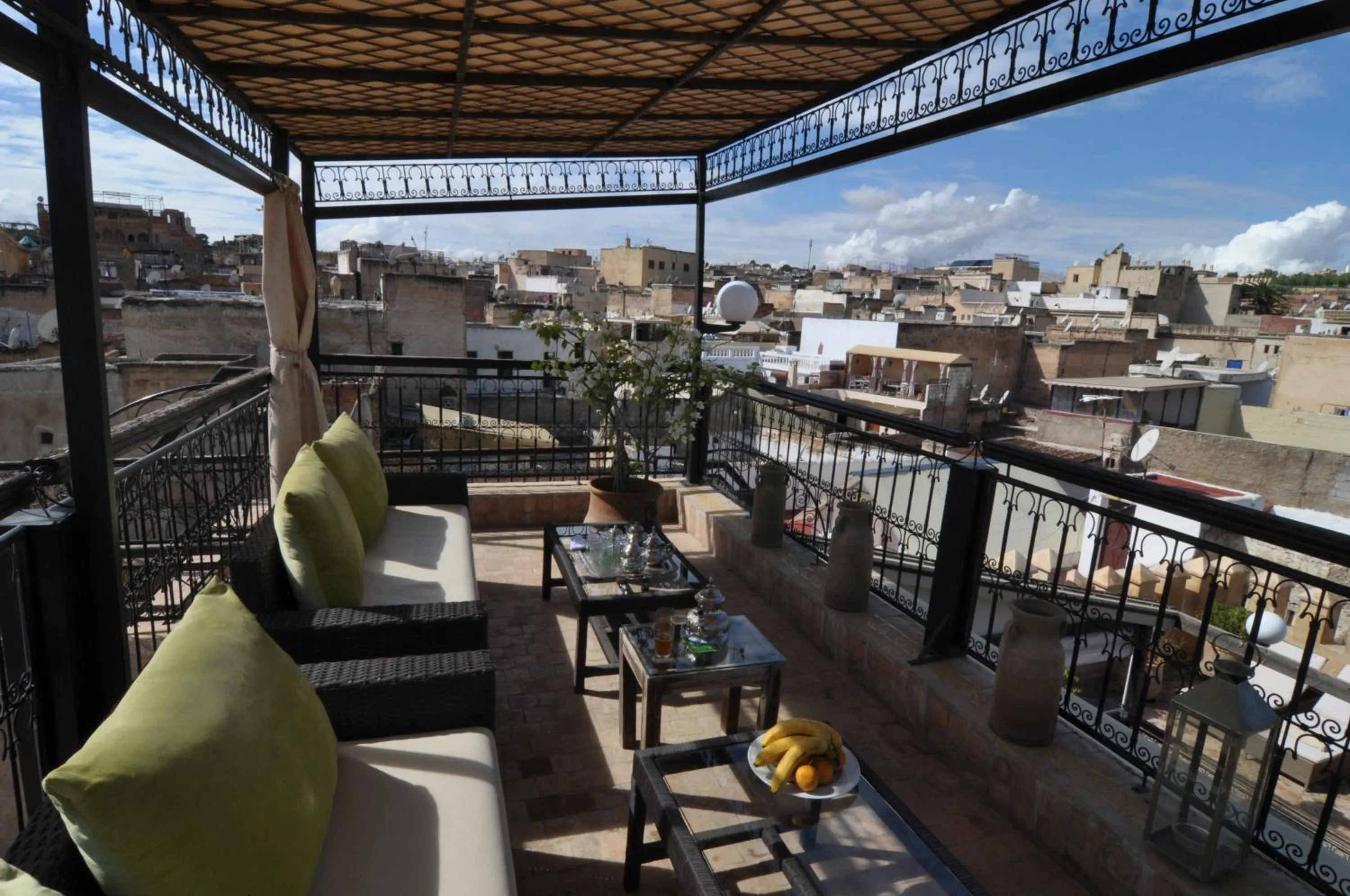 Balcony/Terrace in Riad Adarissa