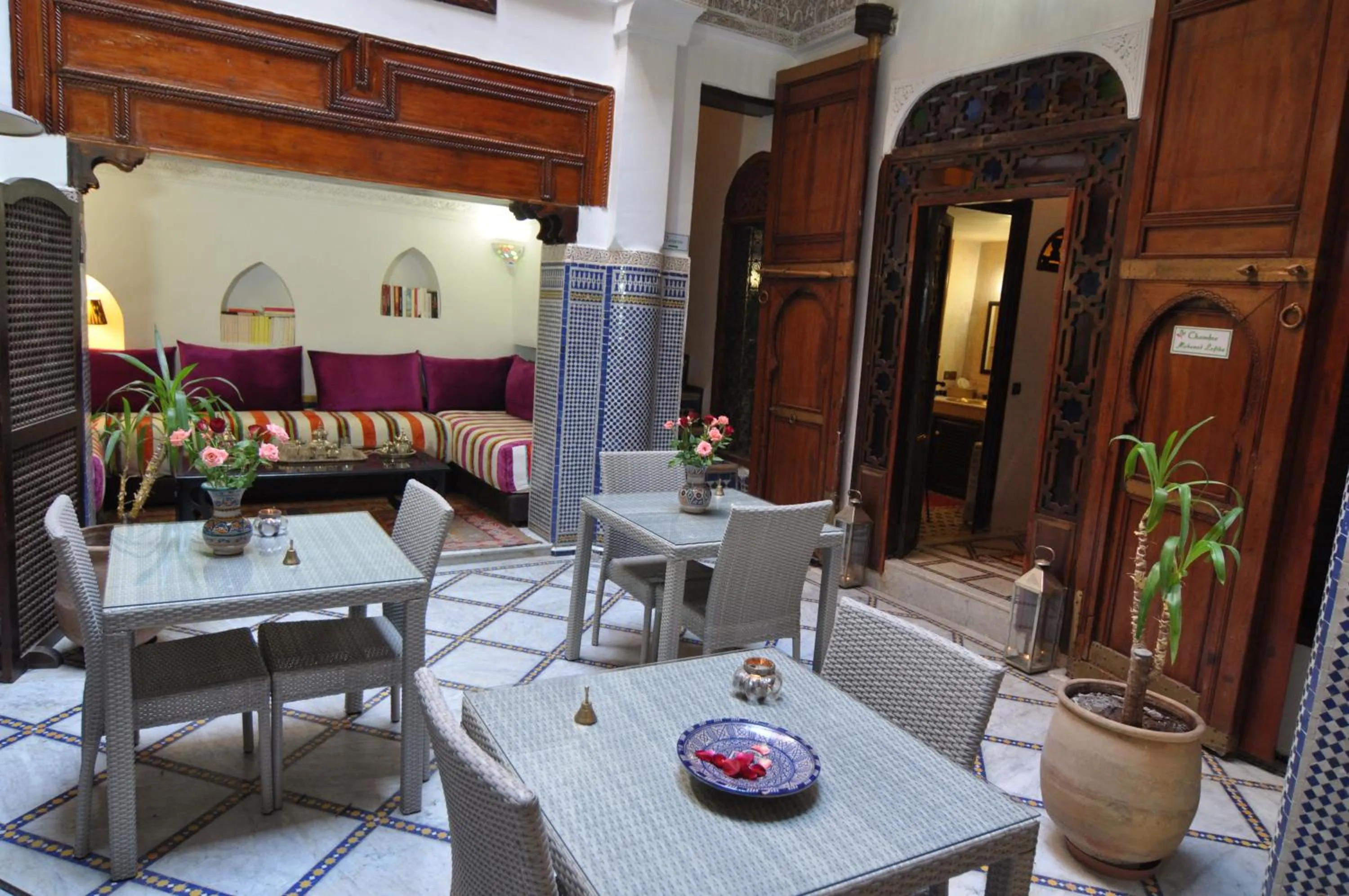 Patio in Riad Adarissa