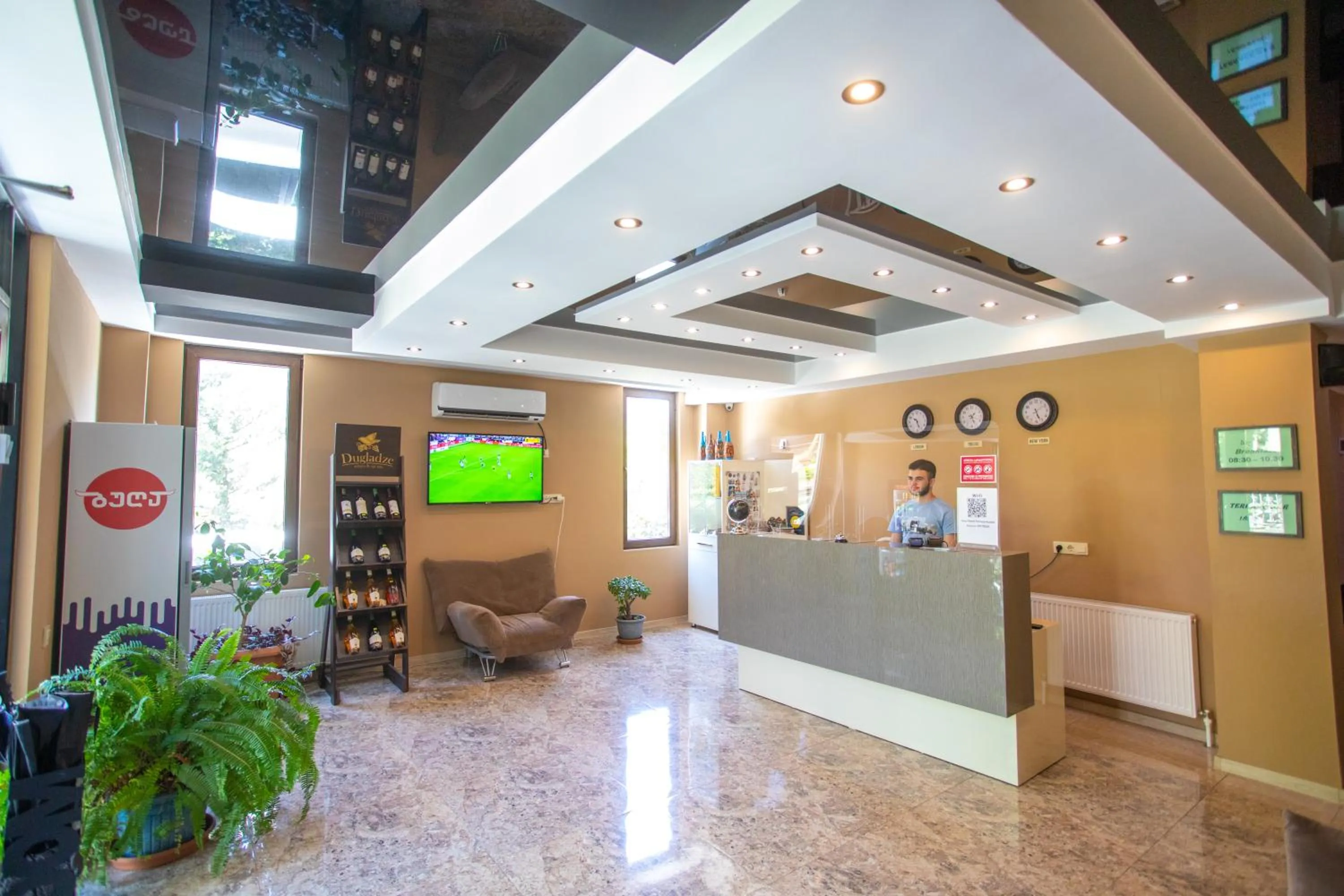 Staff in Hotel Terrace Kutaisi